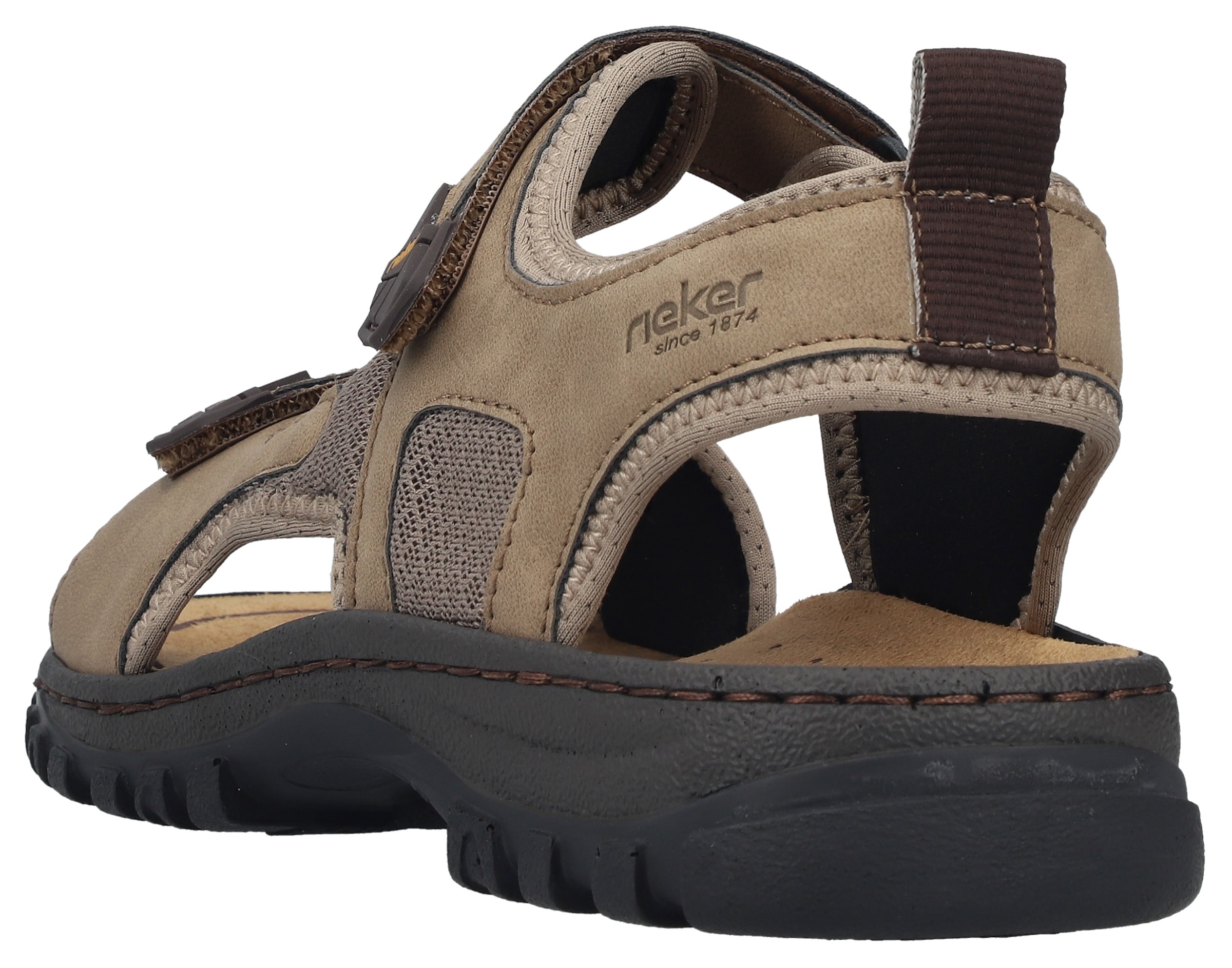 Rieker Sandale  sandale de trekking, sandale outdoor, chaussure d'été avec bride velcro