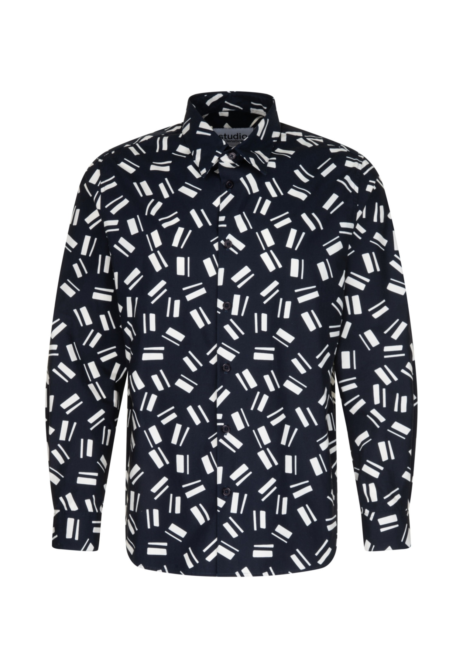 studio seidensticker Chemise d'affaires »Studio« Regular Langarm Kentkragen Druck