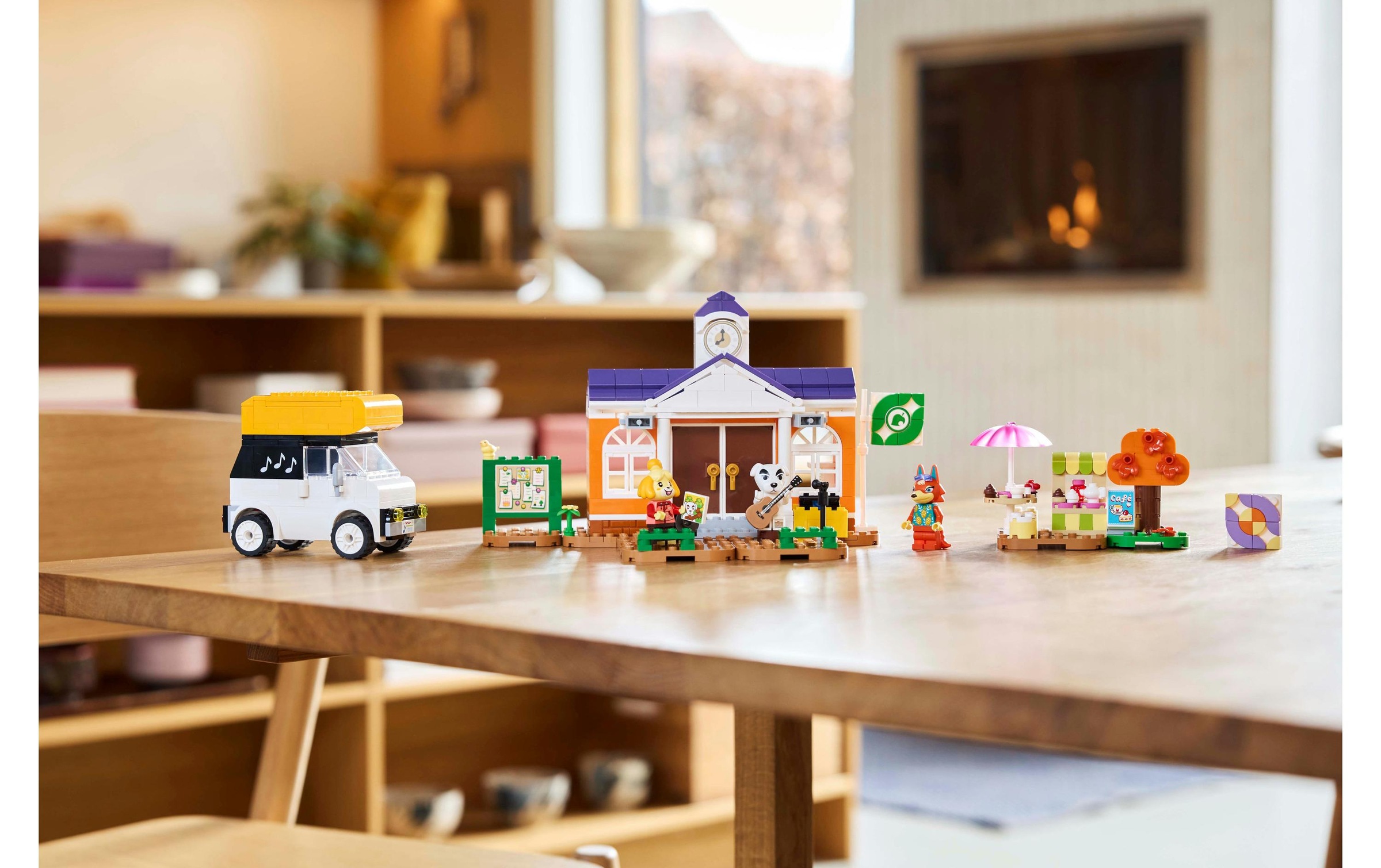 LEGO® Konstruktionsspielsteine »Animal Crossing K.K. spielt auf dem Festplatz 77052«, (550 St.)
