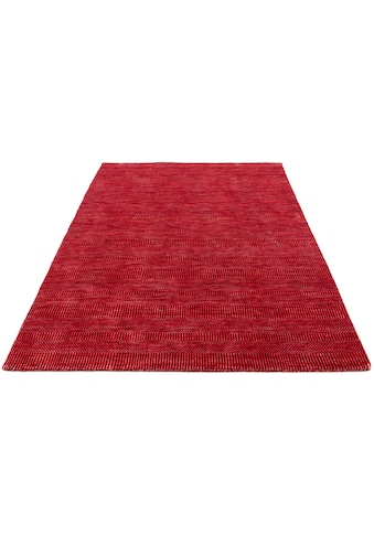morgenland Designteppich »Designer Einfarbig Rosso 182 x 132 cm«, rechteckig, 0,8 mm... kaufen