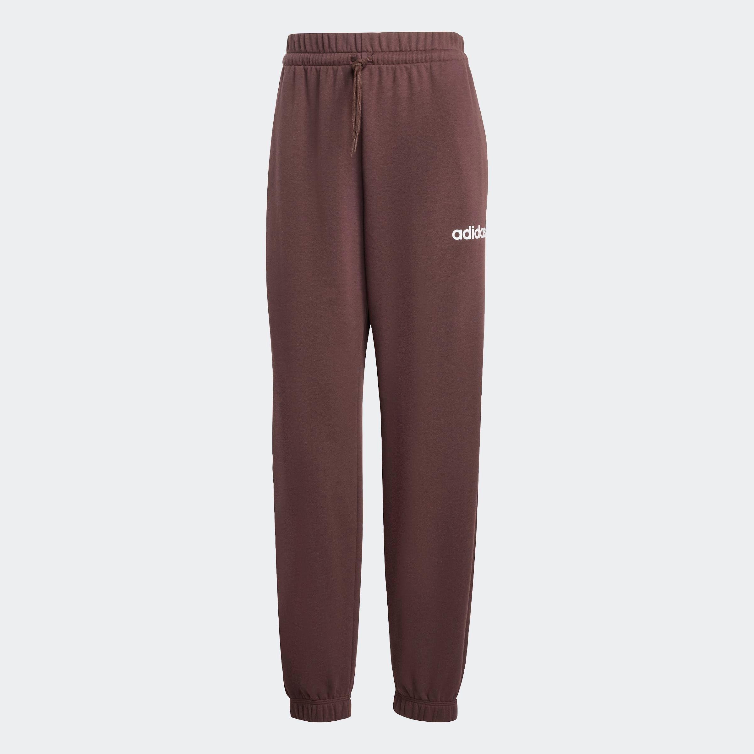 adidas Sportswear Sporthose »W LIN FT CF PT«, (1 tlg.), Locker geschnitten, hoher Bund, aus weichem French Terry