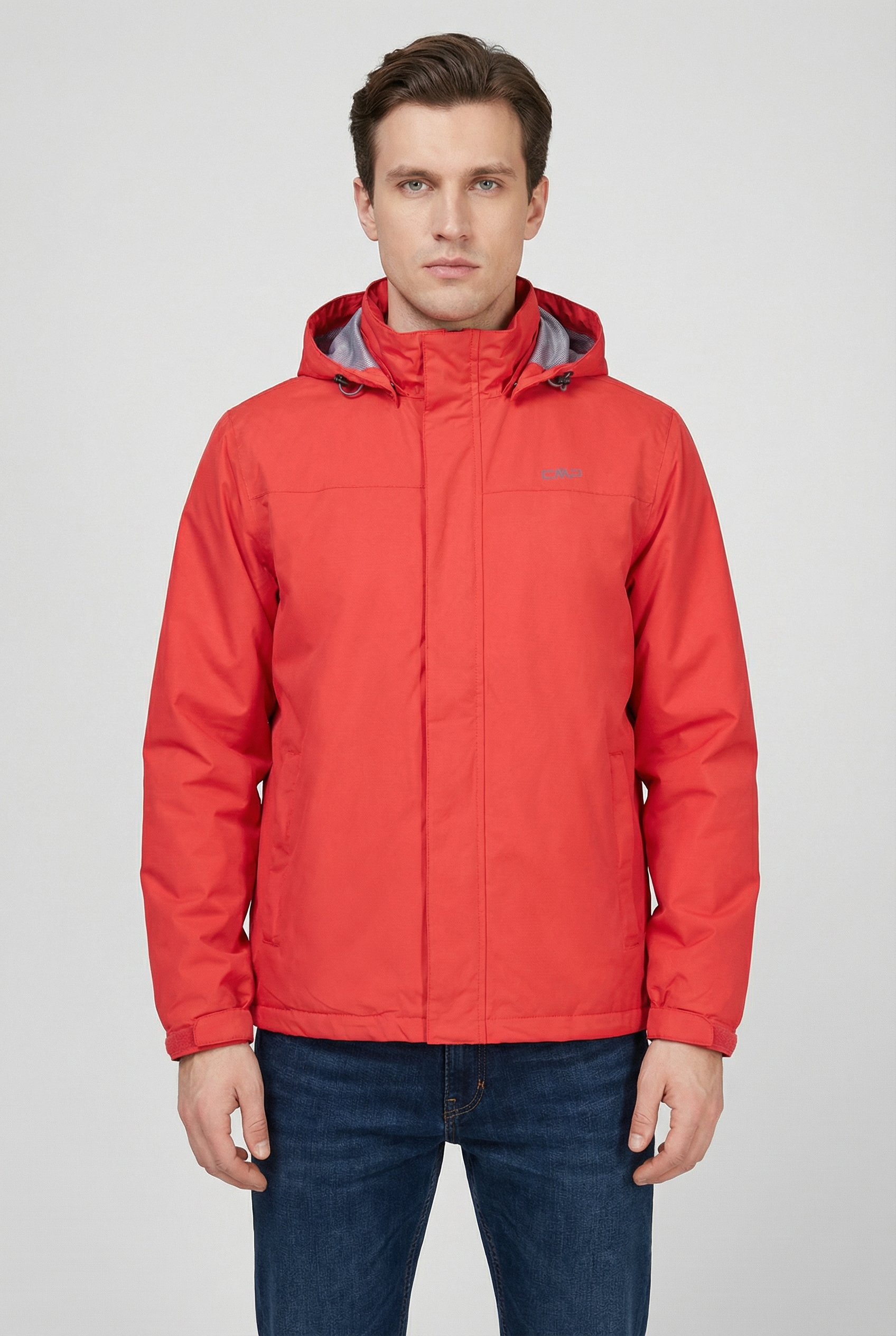 Image of CMP Regenjacke mit Kapuze Atmungsaktiv & Winddicht & Wasserdicht, Übergangsjacke