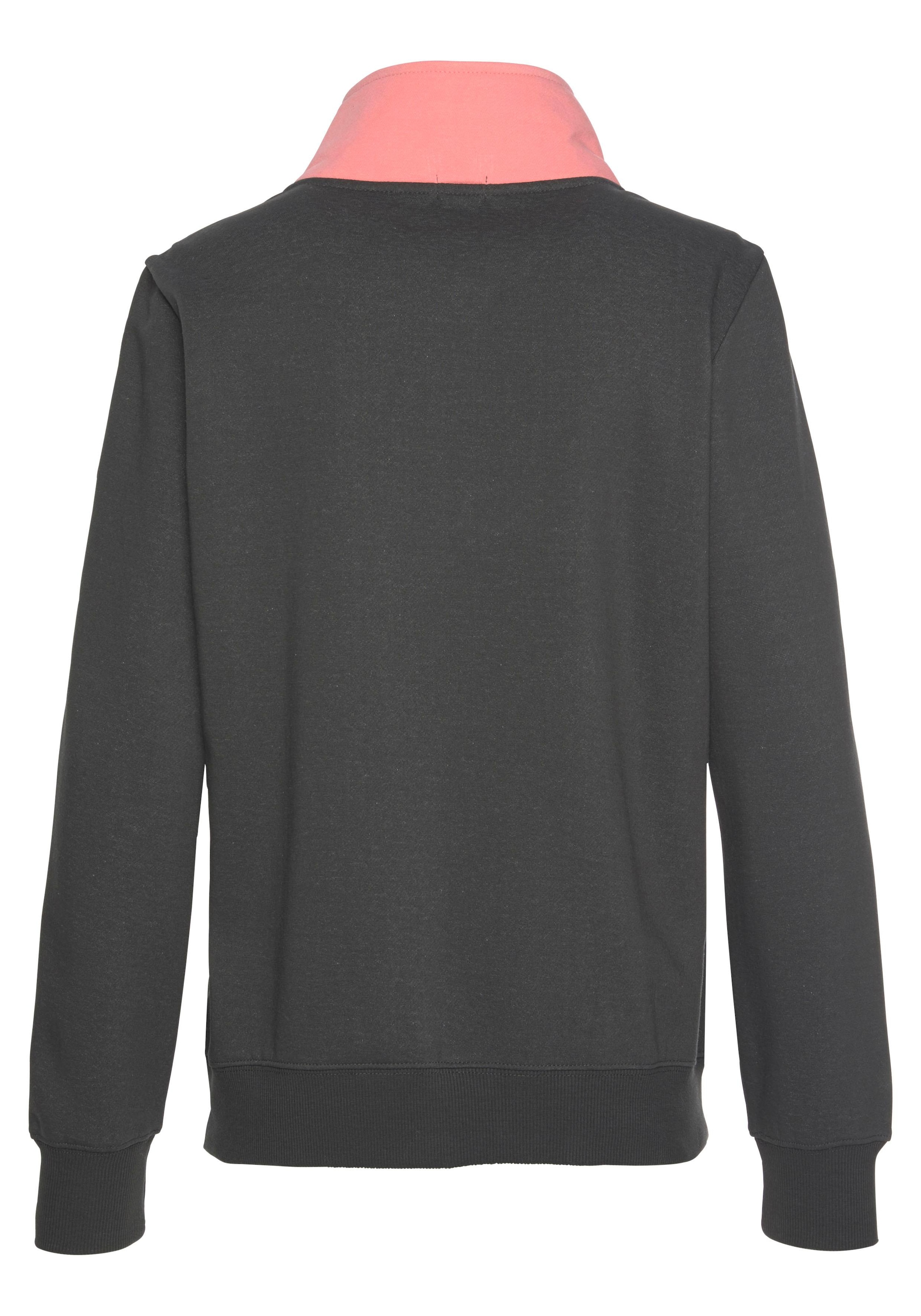 H.I.S Sweatjacke, mit Kontraststreifen, Loungewear