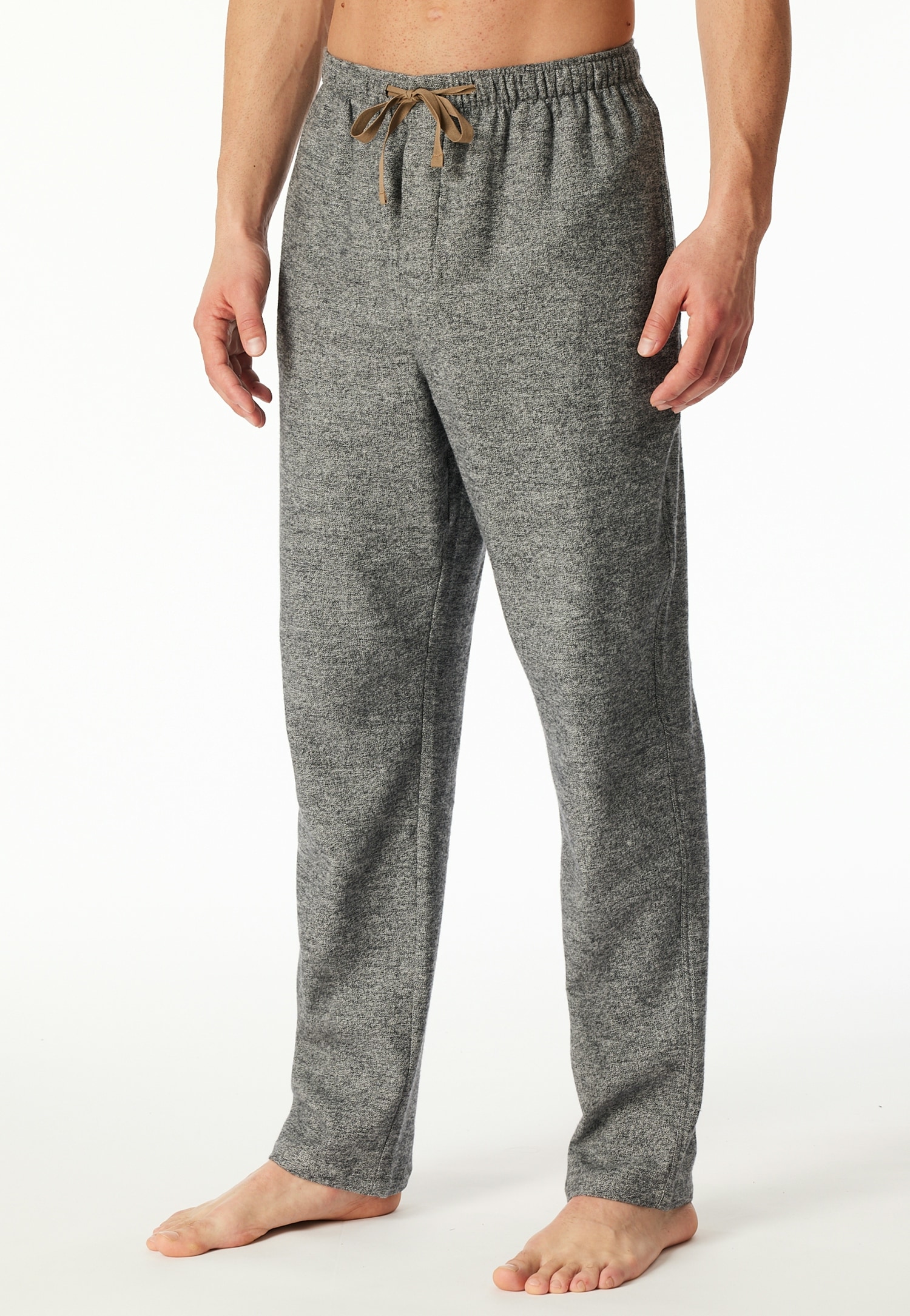 Image of Schiesser Pyjamahose "Mix + Relax" verdeckte Knopfleiste, seitliche Taschen, wärmend, Flanell