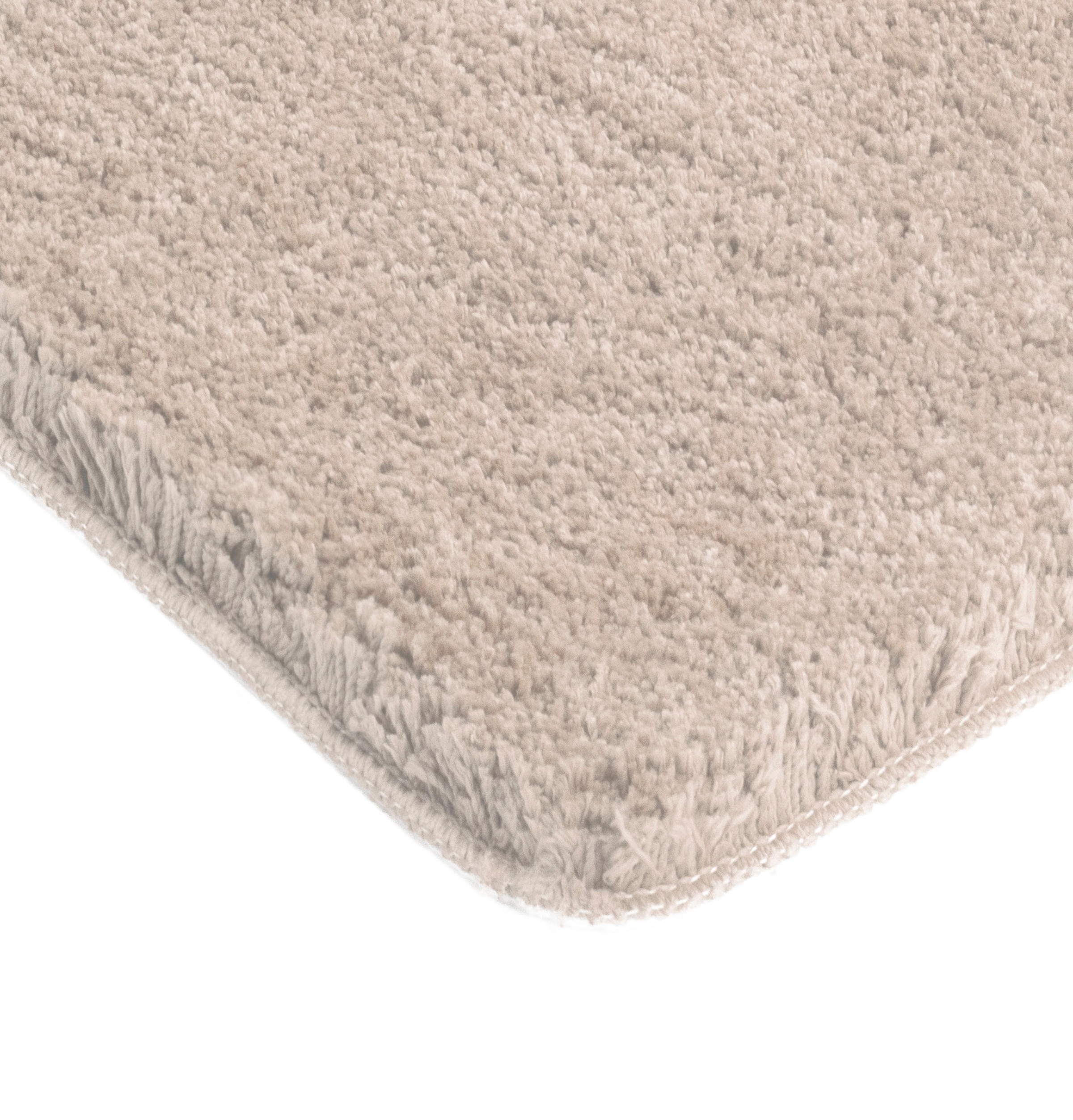 my home Badematte »Sanremo, Badvorleger, Badezimmer Teppich, sehr weich«, rutschhemmend beschichtet, fussbodenheizungsgeeignet-schnell trocknend, Badteppich, unifarben, rechteckig, rund & als 3-tlg. Set erhältlich