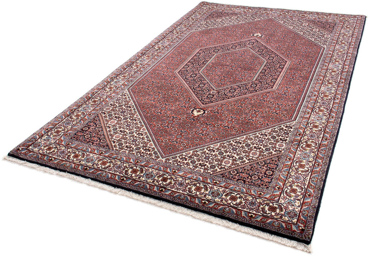 Image of morgenland Orientteppich »Perser - Bidjar - 255 x 154 cm - rot«, rechteckig, 15 mm Höhe, Wohnzimmer, Handgeknüpft, Einzelstück mit Zertifikat bei Ackermann Versand Schweiz