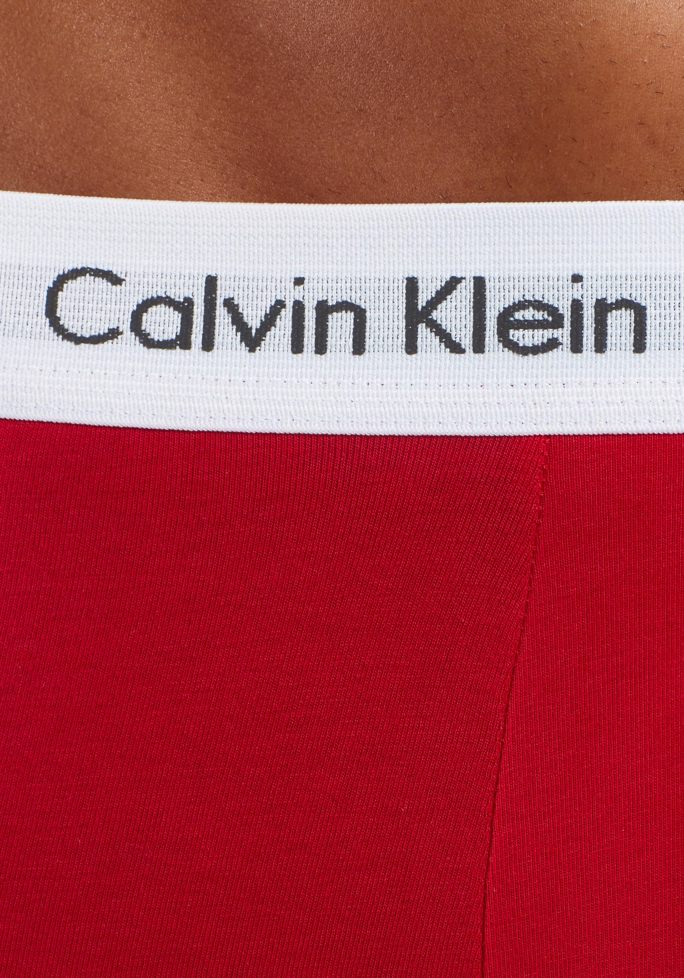 Calvin Klein Underwear Boxer »Hipster 3 PACK«, (3 St.), mit weissem Webbund
