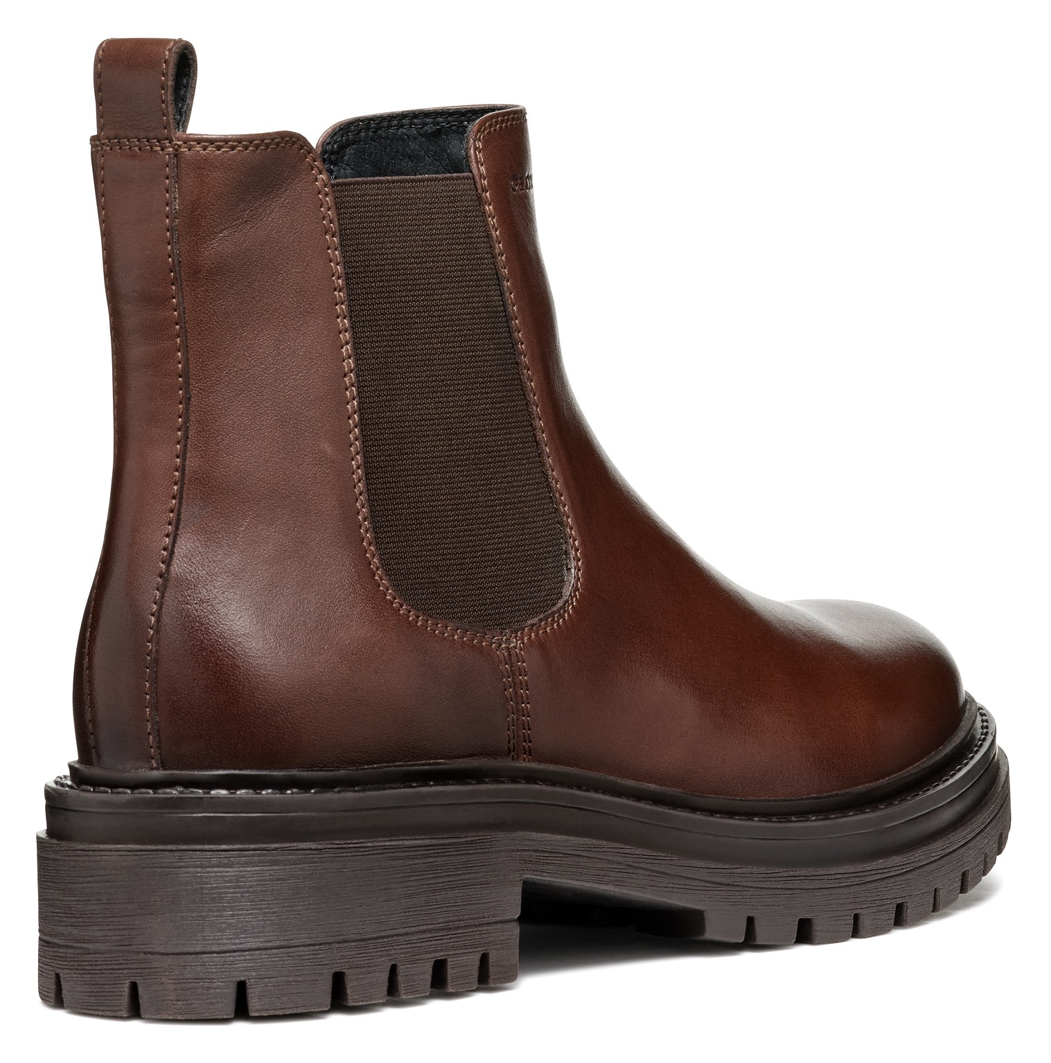 Geox Chelseaboots »D IRIDEA B«, Chunky Boot, Plateau Stiefelette mit modischem Blockabsatz