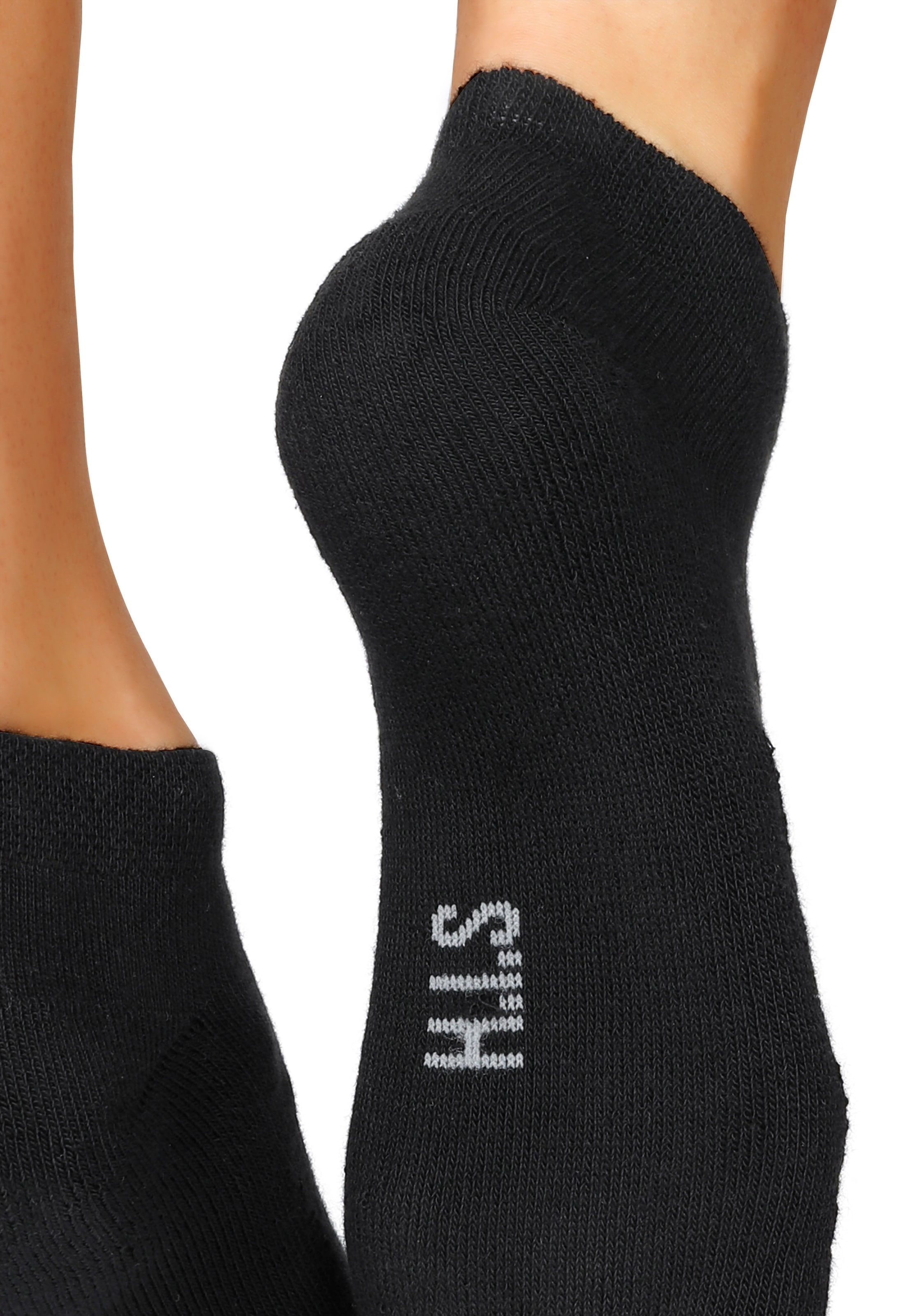 H.I.S Sneakersocken, (Packung, 6 Paar), mit weicher Frotteesohle