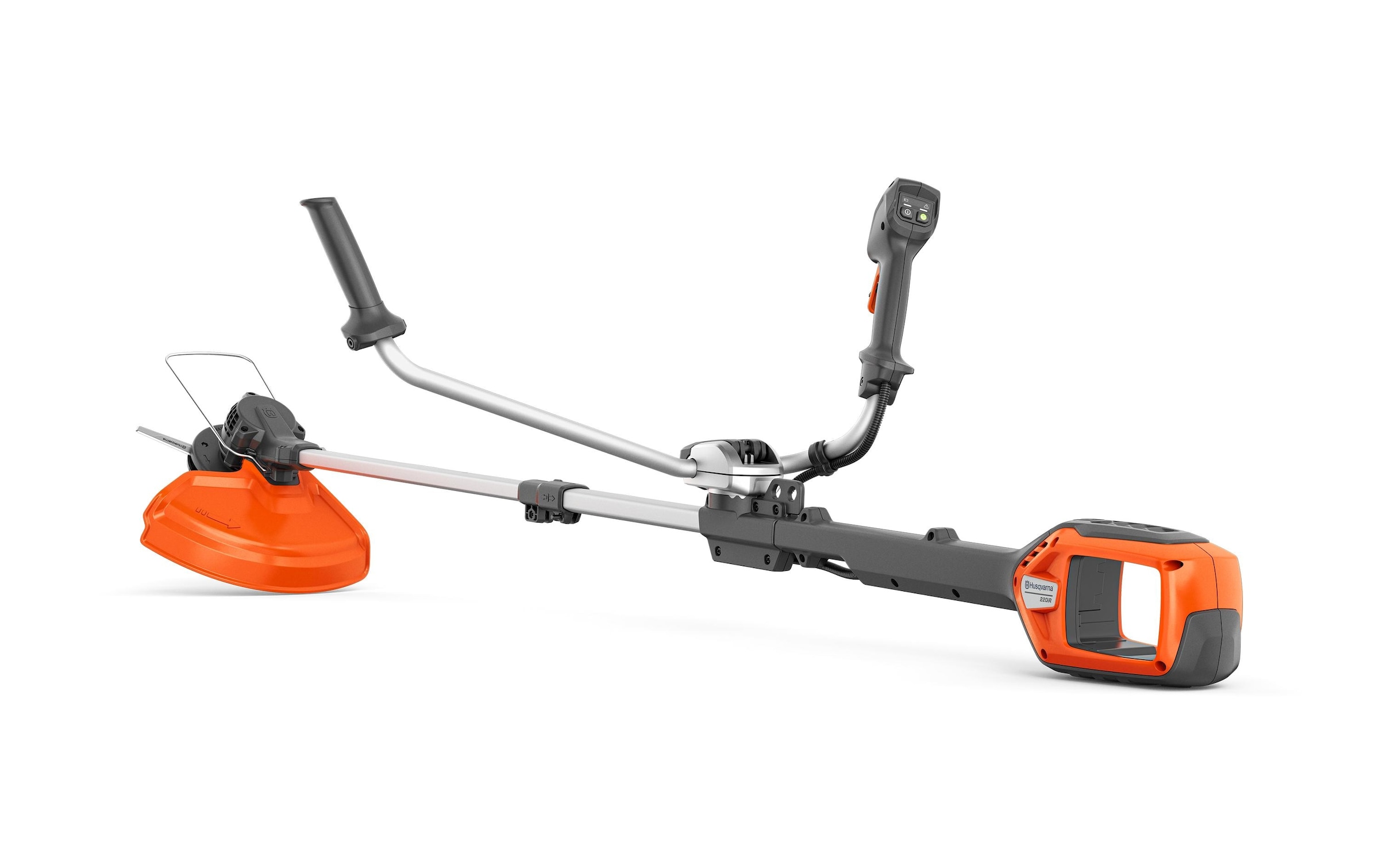 Husqvarna Akku-Rasentrimmer »220iR 32 cm Kunststoffmesser« Akku-Rasentrimmer mit 32 cm Schnittbreite und Teleskopstiel