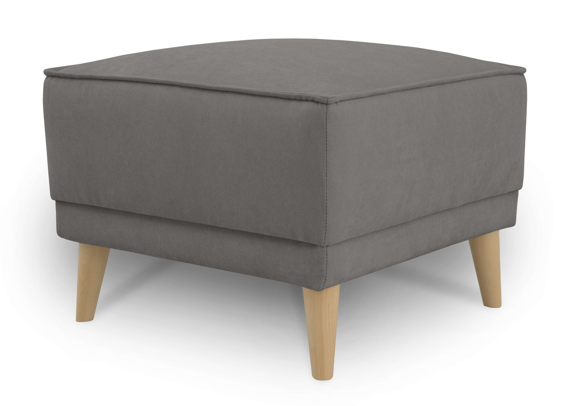 GOODproduct Tabouret rembourré »Oland Skandi« passend zur Serie Oland Skandi, Skandi-Design, Massivholzfüsse