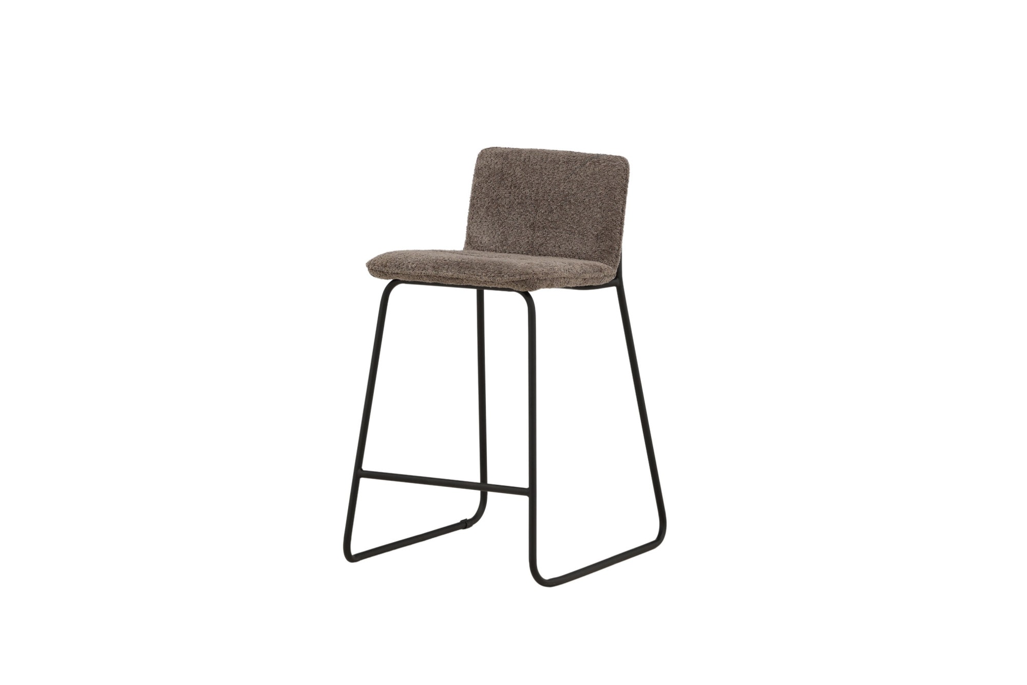 Venture Home Barhocker »Bisbee, 2er-Set Barhocker mit Fussstütze, belastbar bis 120 kg« Set, 2 Stk. tlg. Tresenstuhl, weicher Bezug, Stahlbeine, Fussstütze, modern