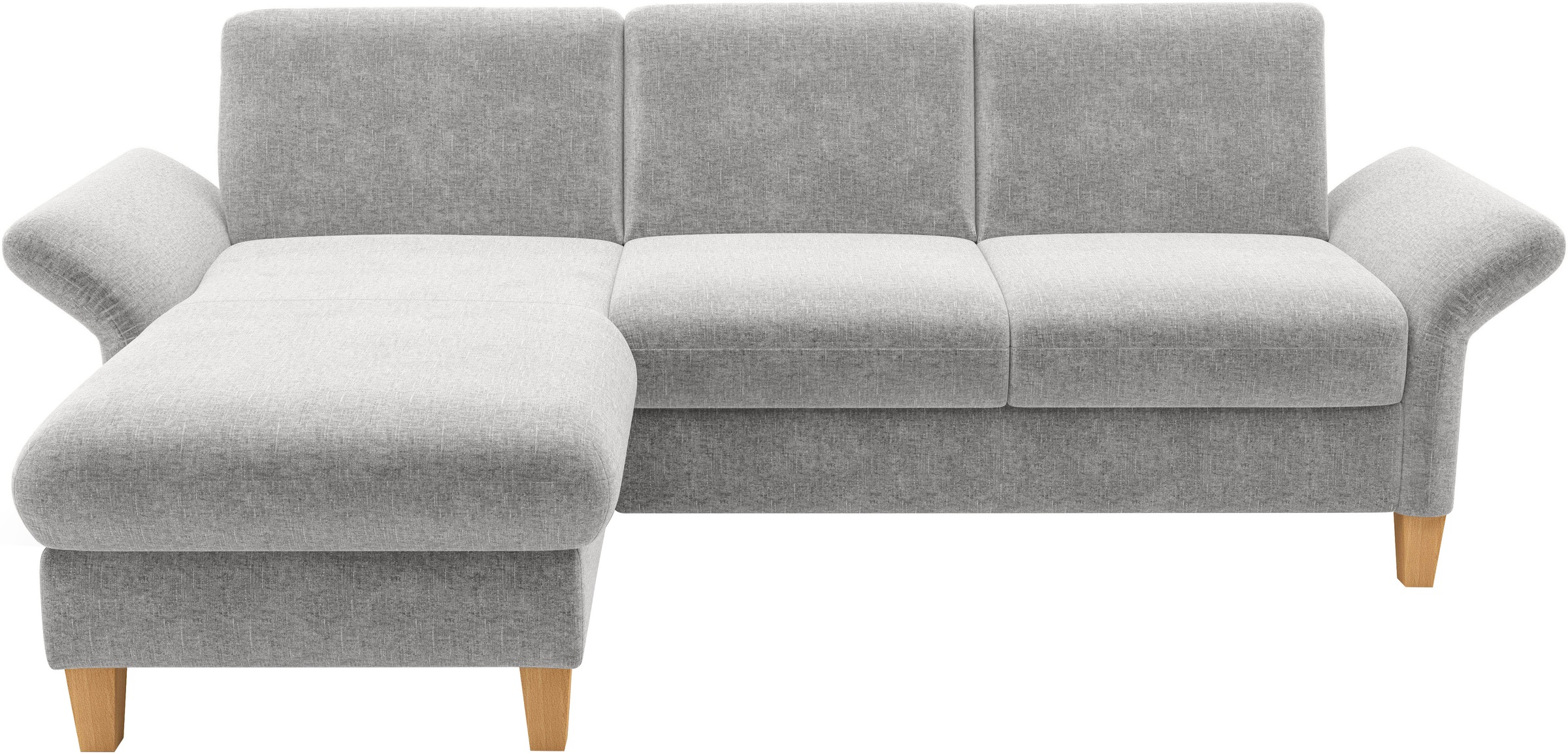 Home affaire Ecksofa »Rochelle, L-Form«, wahlweise mit Armteilverstellung, Bettfunktion und Bettkasten