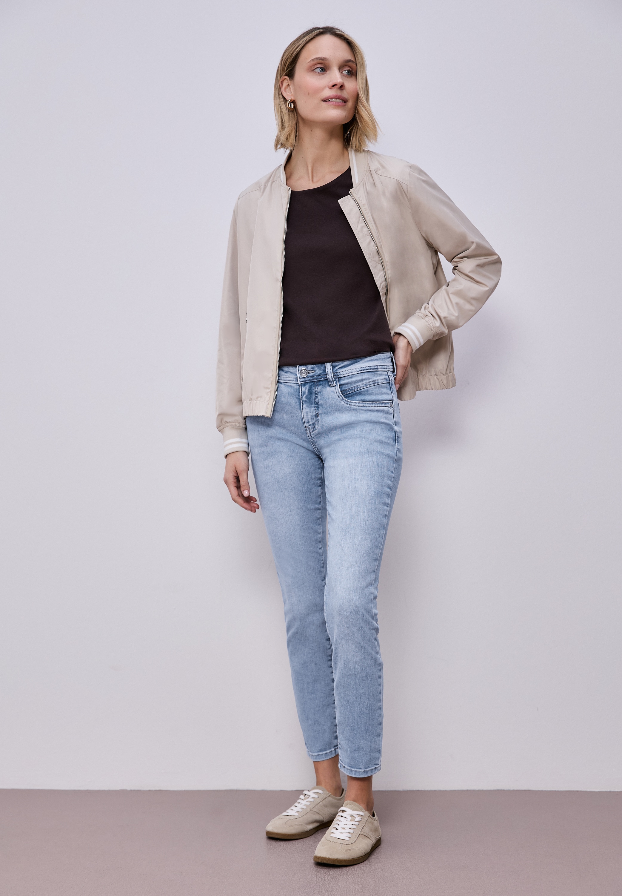 STREET ONE Jeans slim »Style York« style Five-Pocket