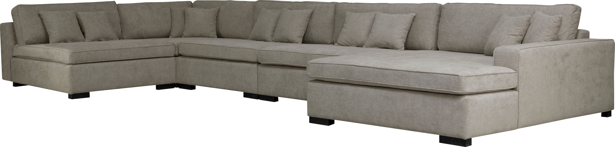 Guido Maria Kretschmer Home&Living Wohnlandschaft »Skara XXL U-Form«, Lounge-Sofa XXL mit Federkern-Polsterung, in vielen Bezugsvarianten