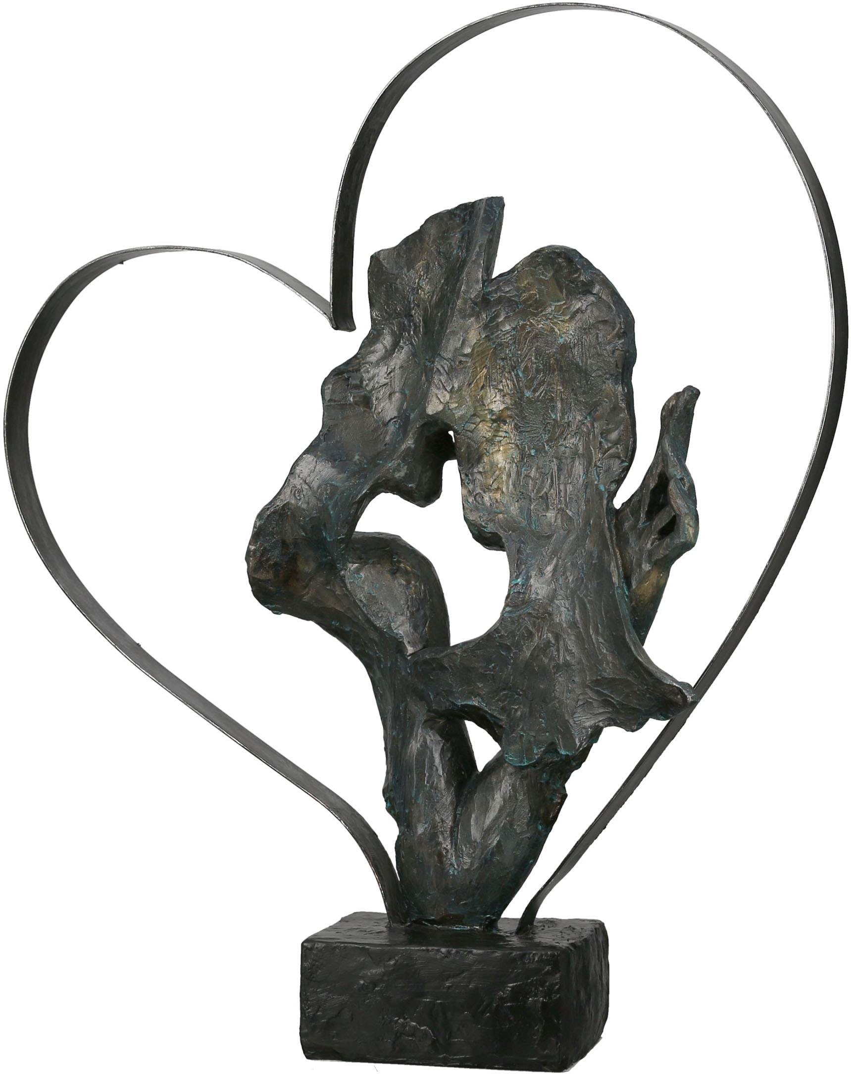 GILDE bronzefarben/braun«, bronzefarben/braun, Dekofigur Essential, bequem Polyresin »Skulptur kaufen