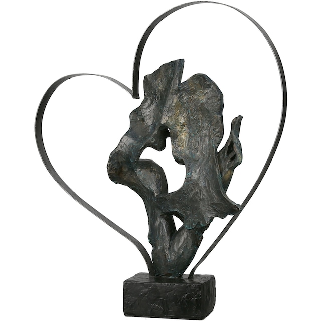 GILDE Polyresin Essential, kaufen Dekofigur bronzefarben/braun, »Skulptur bronzefarben/braun«, bequem