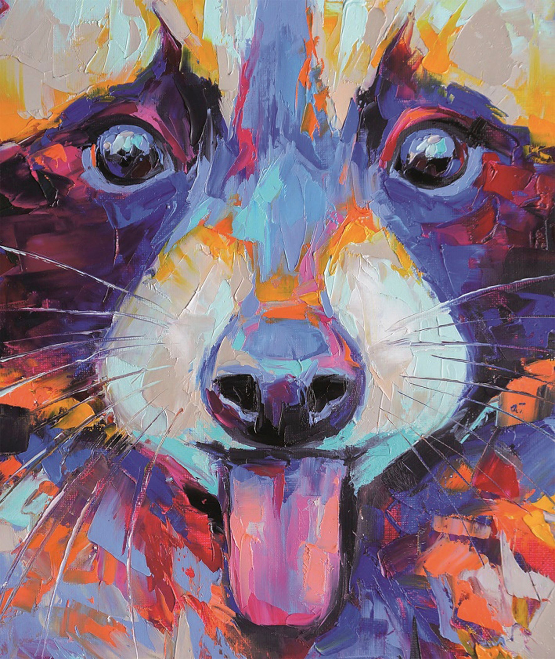 Image of Bönninghoff Leinwandbild »Waschbär«, (1 St.) bei Ackermann Versand Schweiz