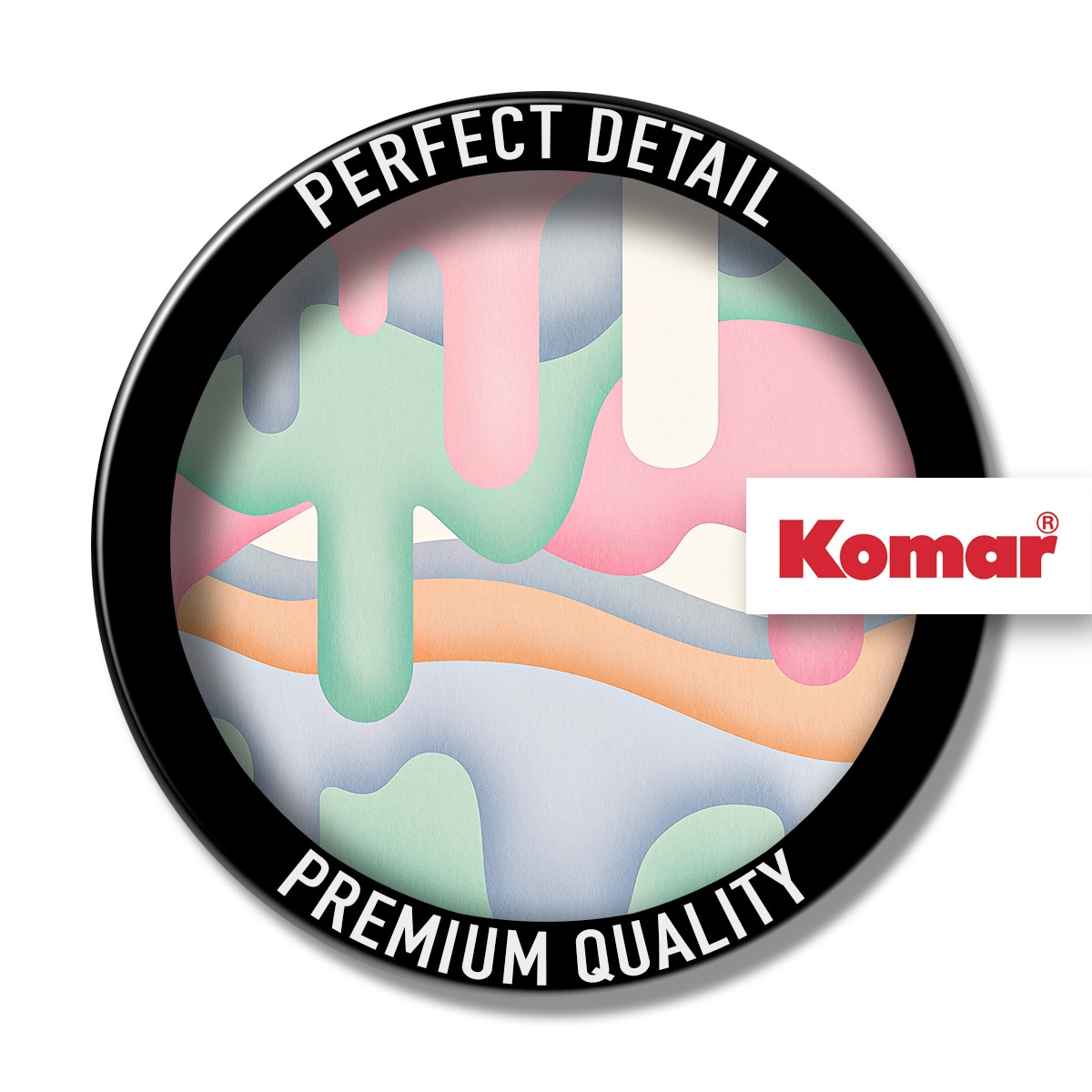 Komar Papier peint photo »Komar Vlies Fototapete - Melt  - Grösse 300 x 250 cm« imprimé