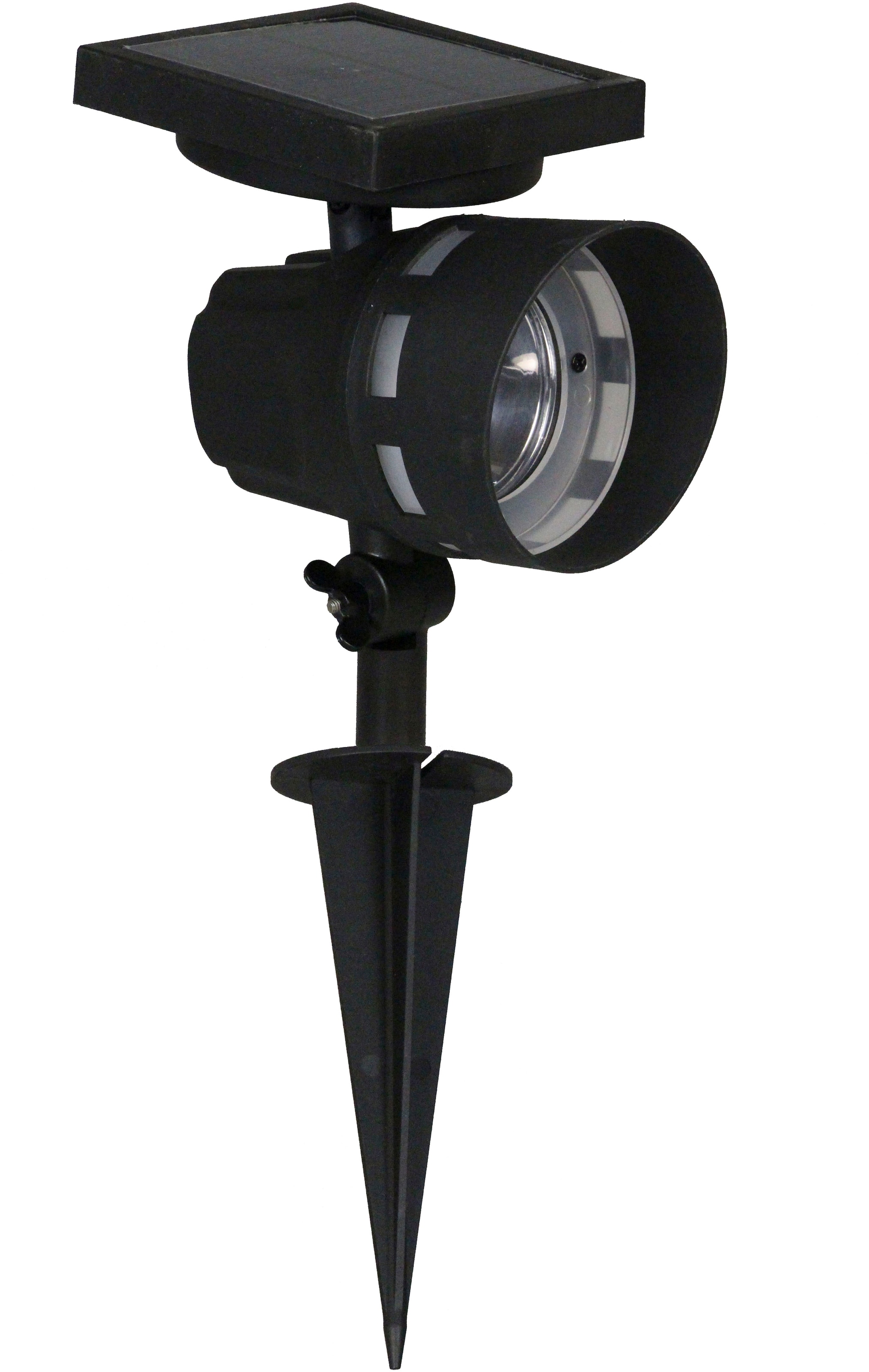 Image of LUXFORM Gartenstrahler "Solar-Intelligente Hybrid-Erdspiessleuchte -Montana" LED-Modul 1 Stk. Für den Aussenbereich geeignet IP33