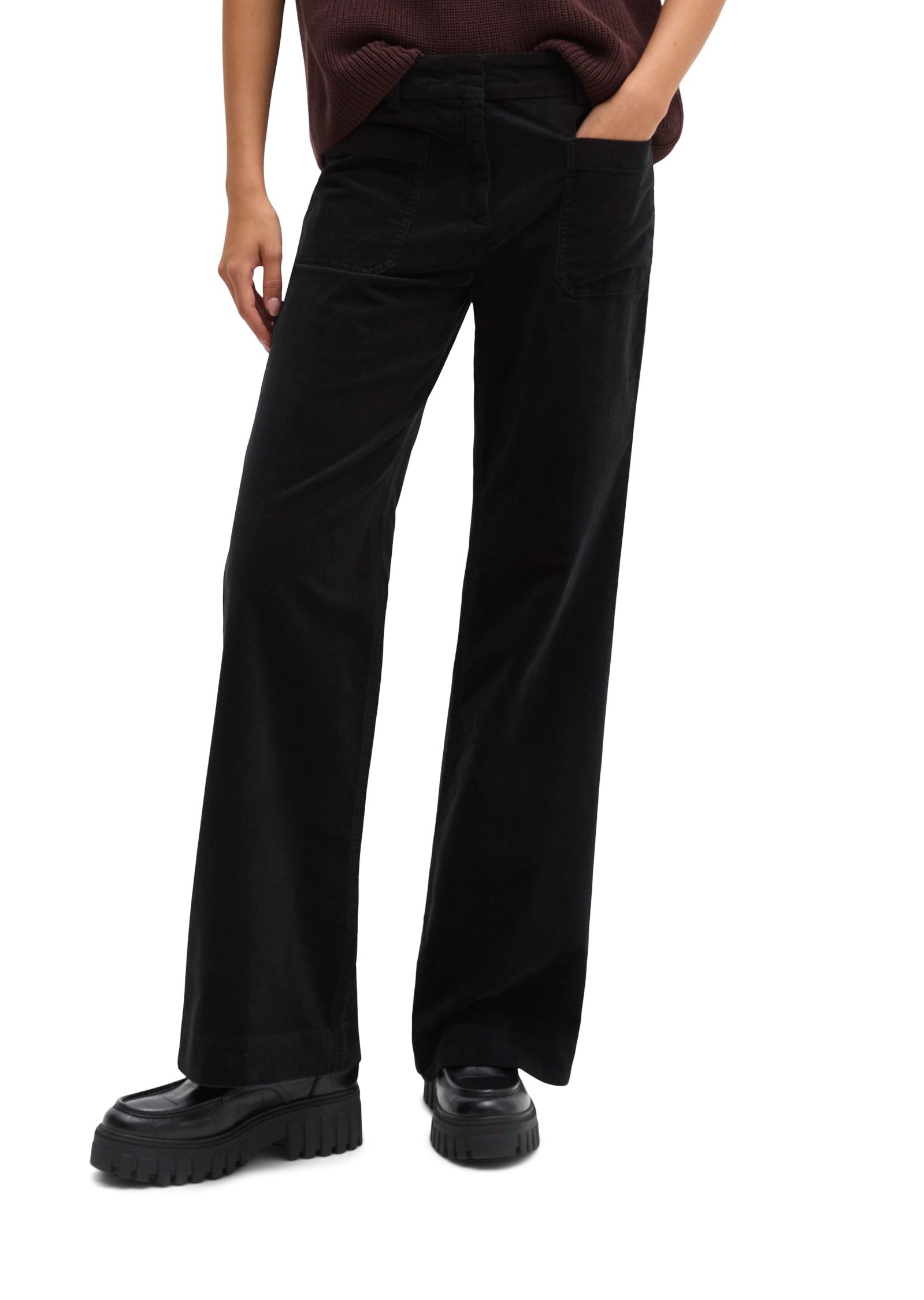 Marc O'Polo Cordhose »MARTHE FLARED«  aus Stretch-Baumwolle, Flared Fit
