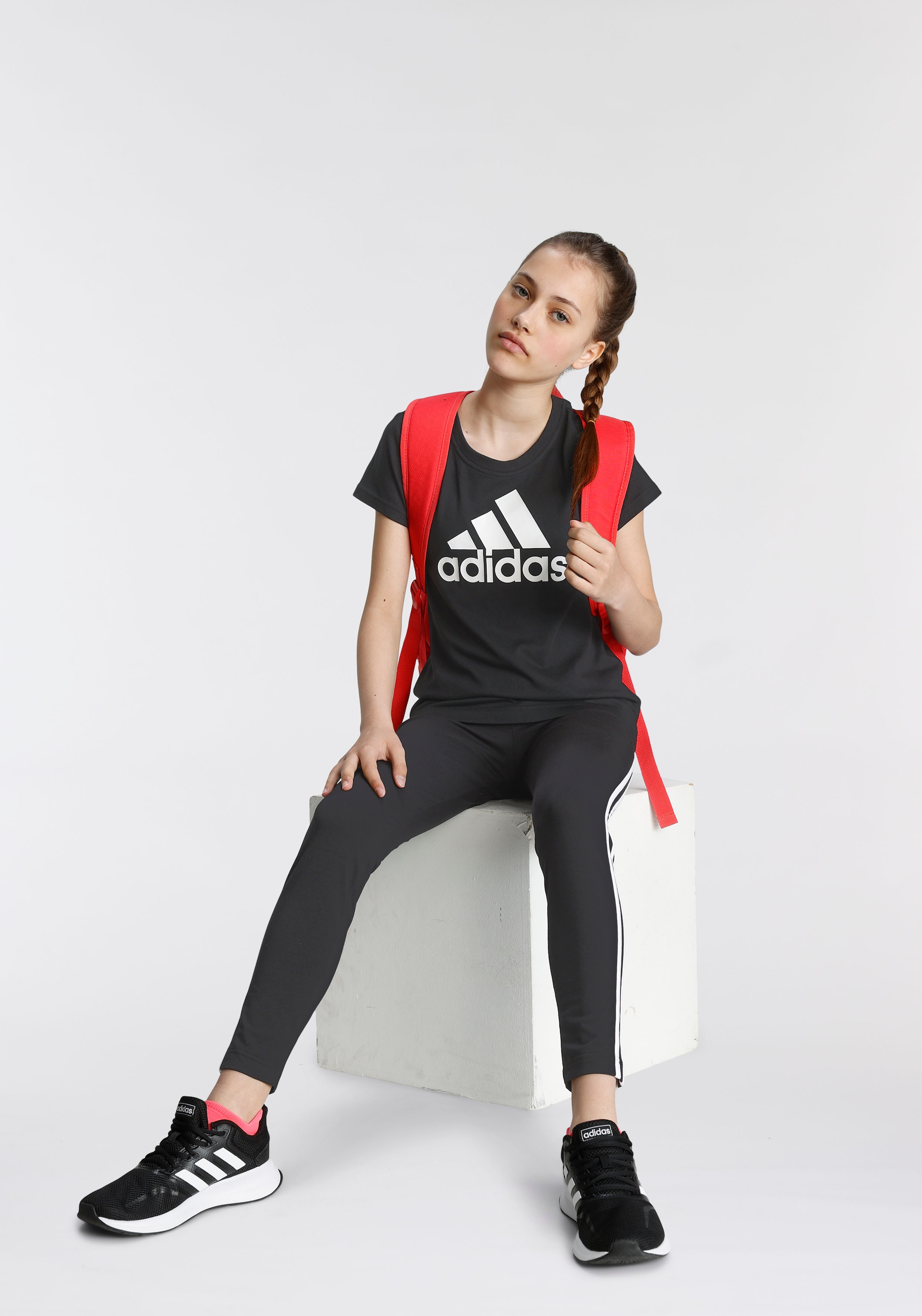 Trendige adidas Sportswear tlg.) versandkostenfrei - COTTON »3-STREIFEN ohne (1 Leggings shoppen TIGHT«, Mindestbestellwert