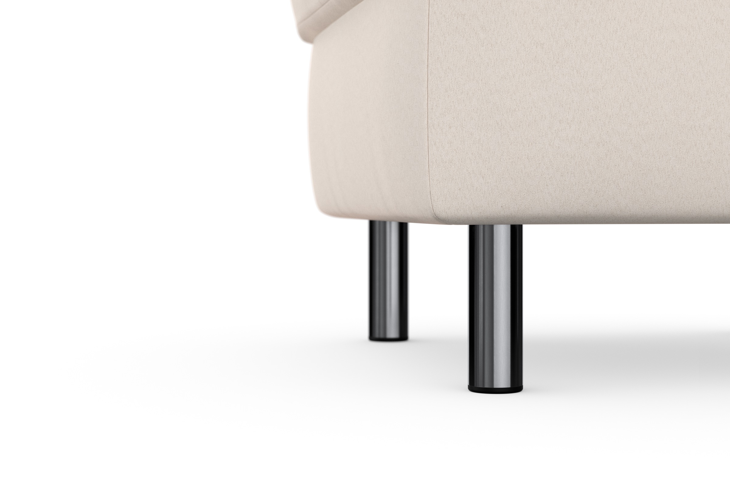 sit&more Stauraumhocker »Sinatra«, Sitzfläche ist abnehmbar, chromfarbene Metallfüsse