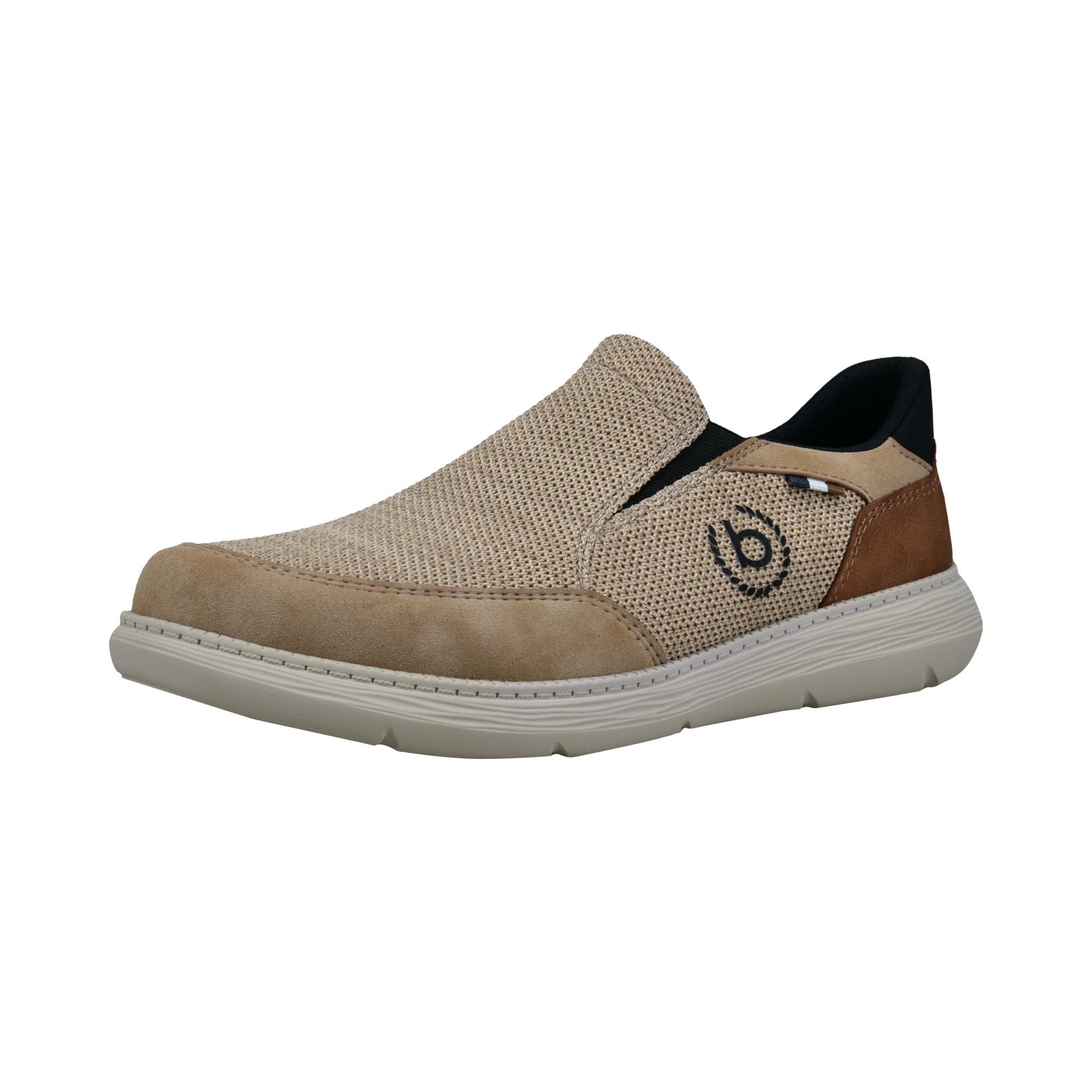 bugatti Baskets slip-on  chaussure de loisir, chaussure à enfiler, mocassin avec logo