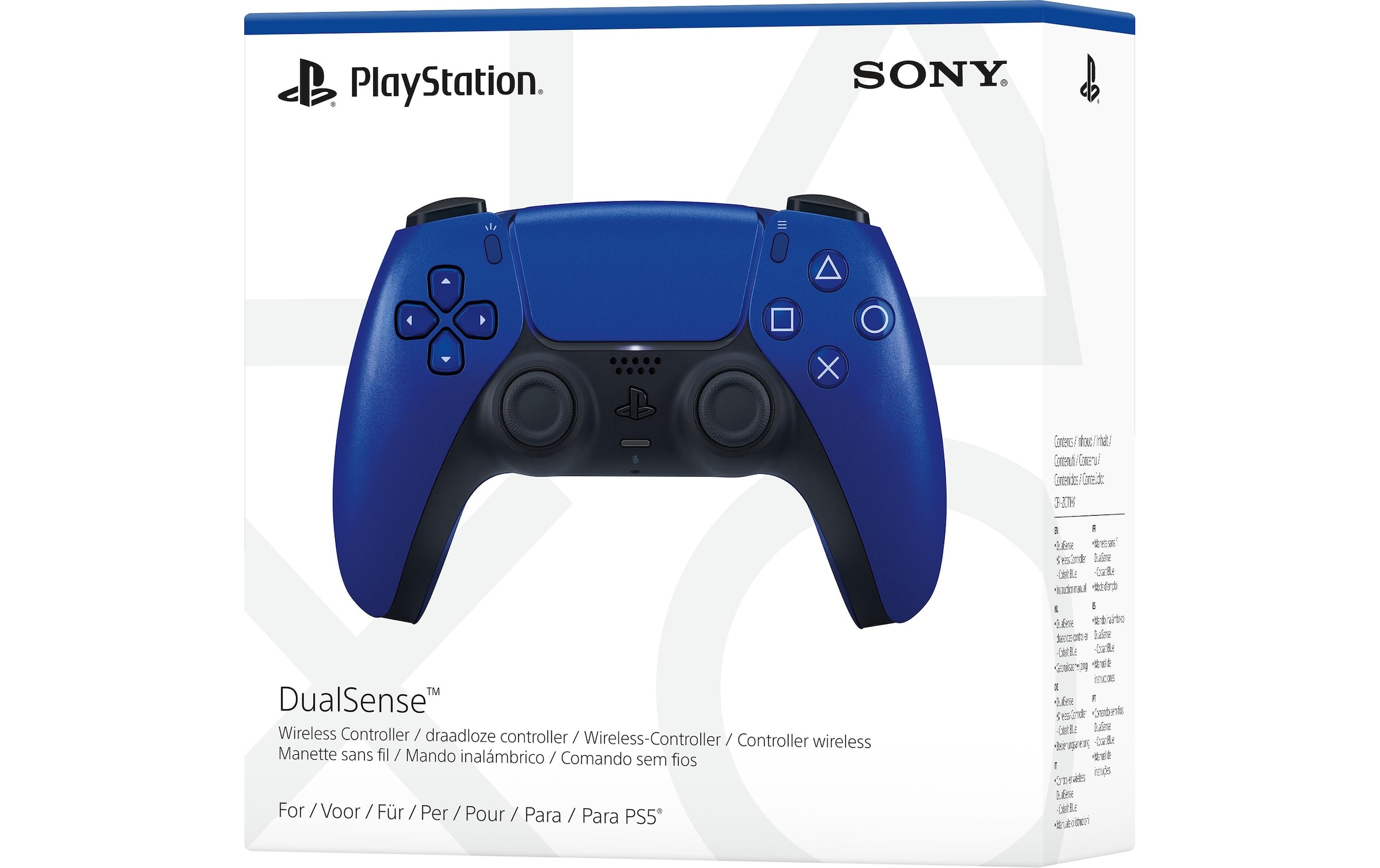 Sony PlayStation 5-Controller »PS5 DualSense Cobalt Blue«