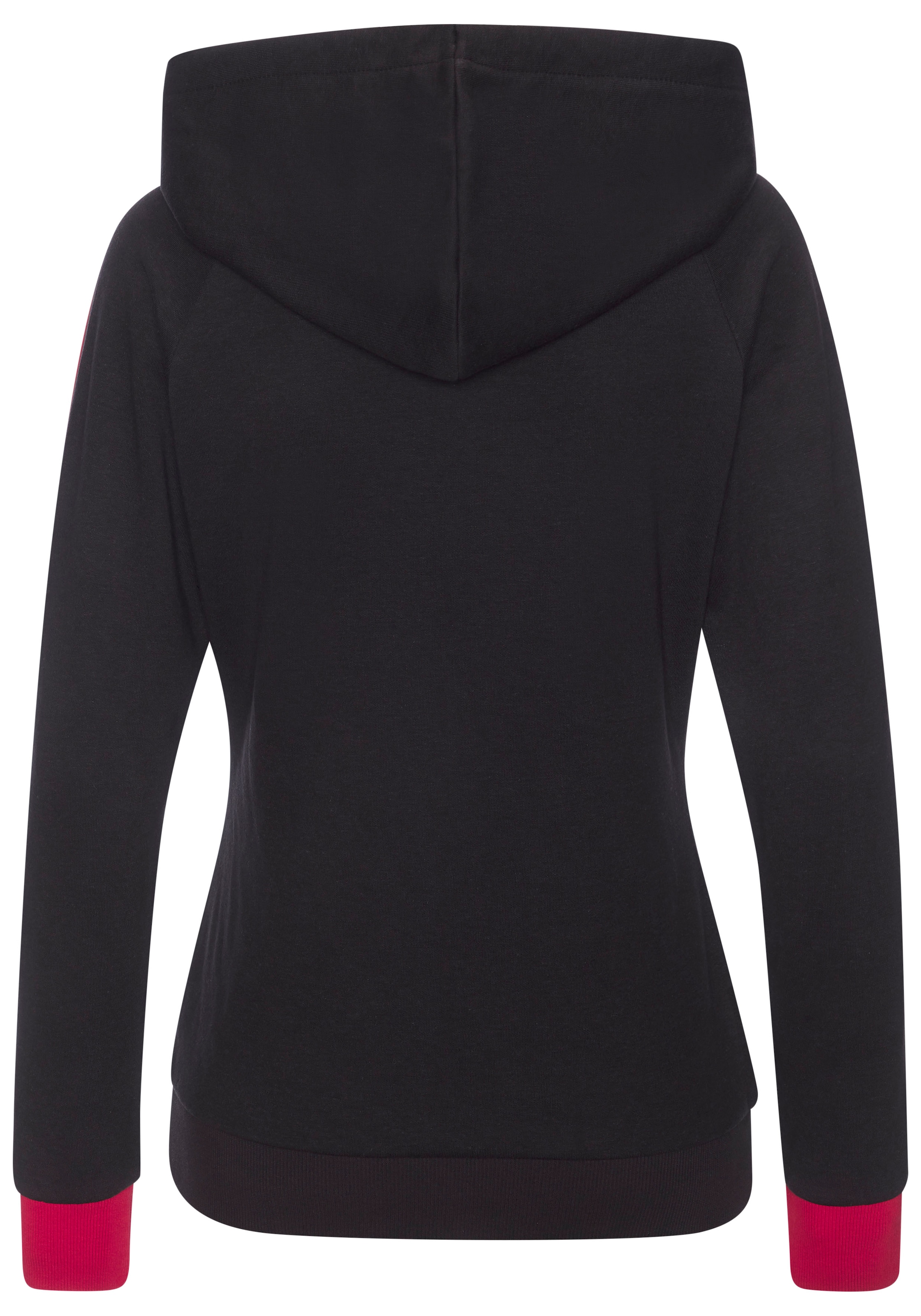 H.I.S Sweat à capuche mit Colorblock Design am Ärmel