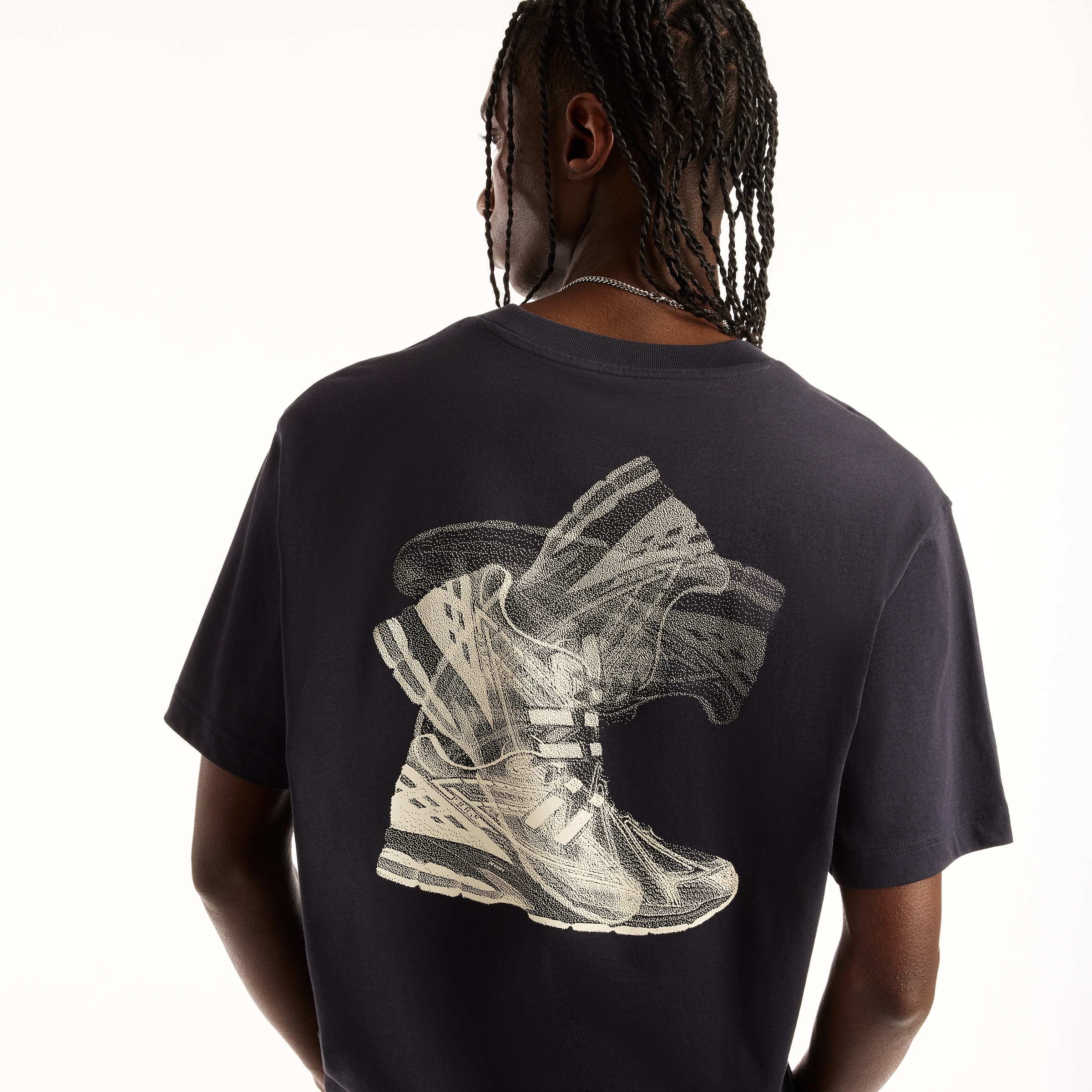 New Balance T-shirt »FOGGY DAZE 1906 T-SHIRT« conçu pour les activités sportives, en coton