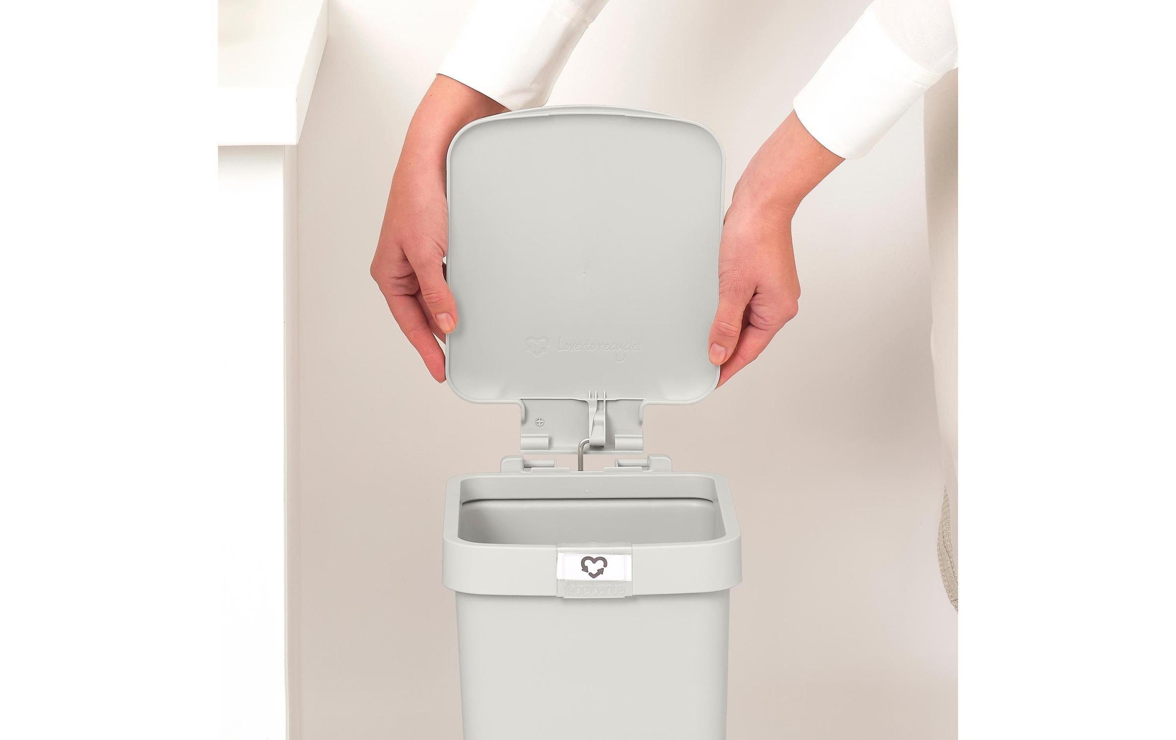 Brabantia Mülleimer »StepUp 10 l«, 1 Behälter