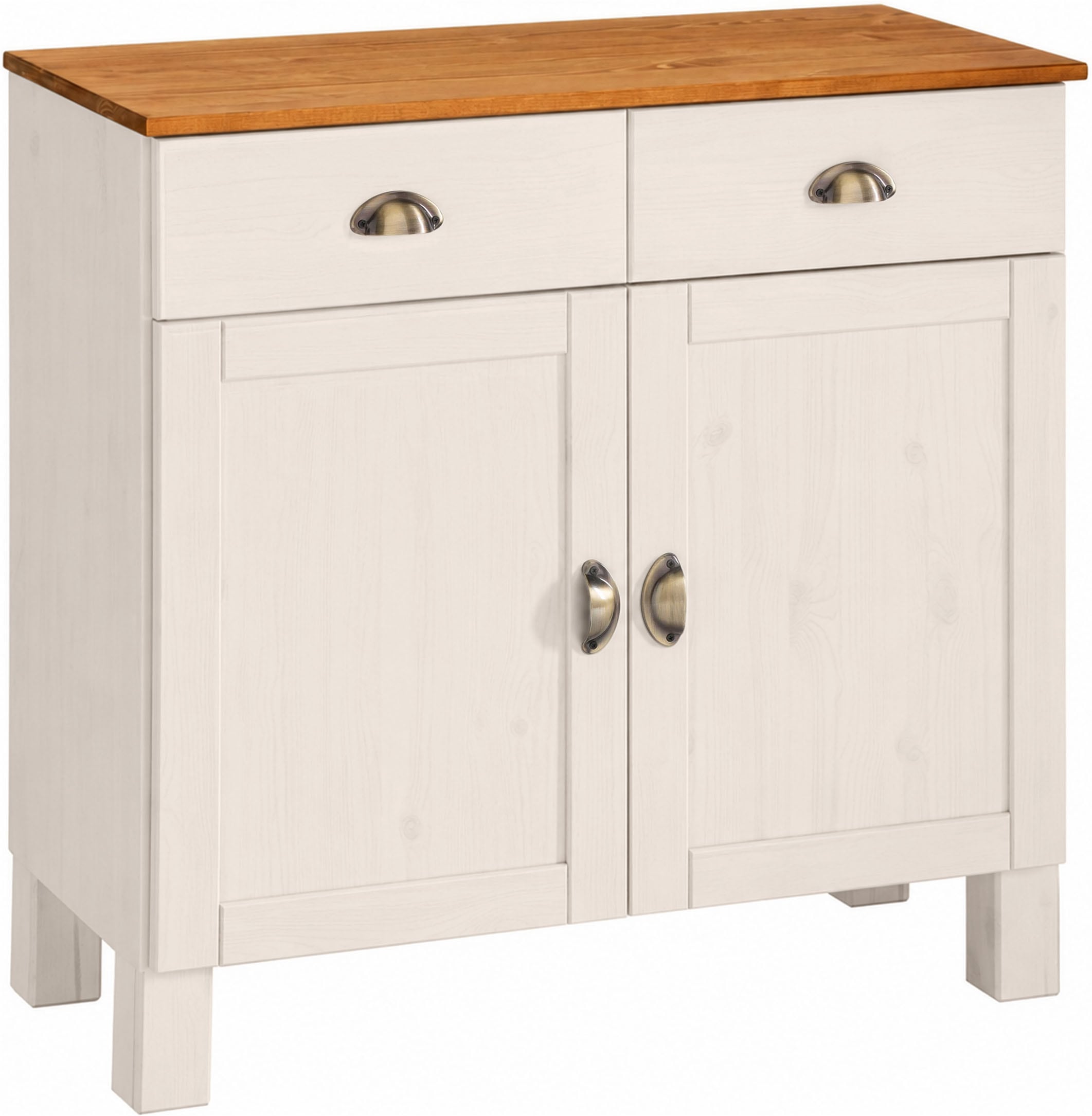 Image of Home affaire Unterschrank "Oslo" 85 cm breit, 38 cm tief, als Sideboard nutzbar, 2 Türen, 2 Schubladen