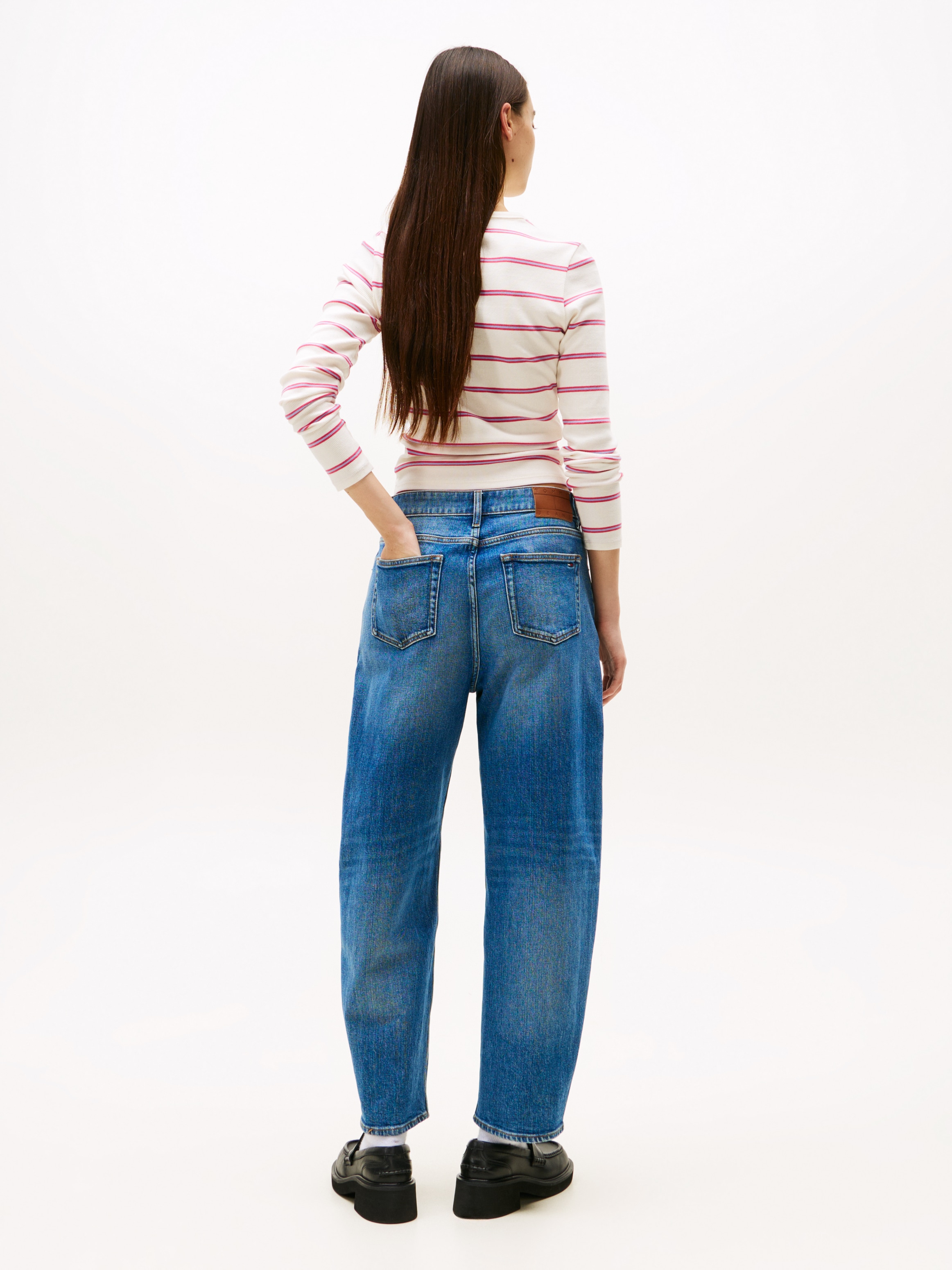 Tommy Jeans Tapered-fit-Jeans »JEANIE BALLOON  BI0134«
