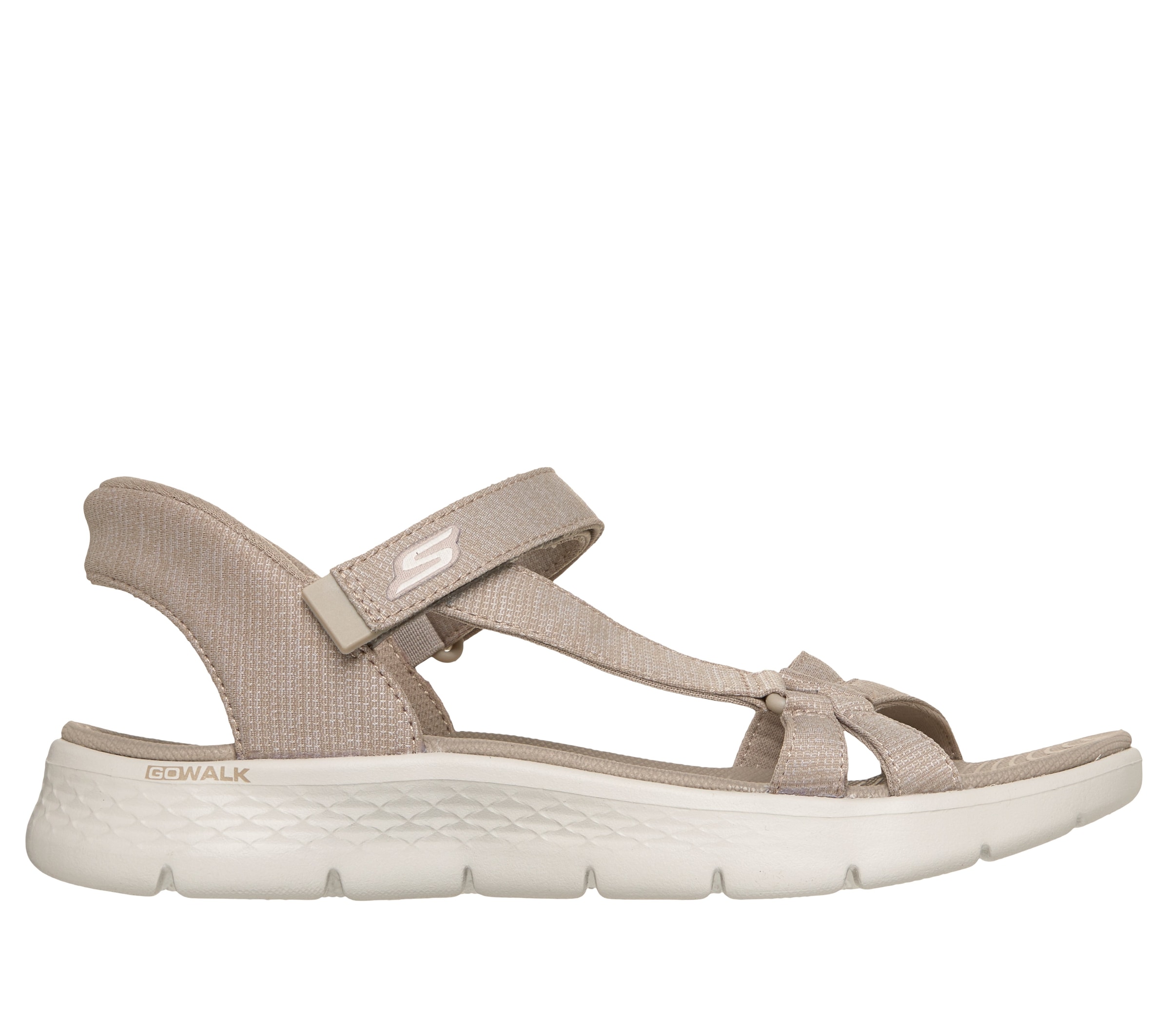 Skechers Sandale »GO WALK FLEX SANDAL-ILLUMINATE«  Sandalette, Trekking Sandale mit Gogo Mat Fussbett