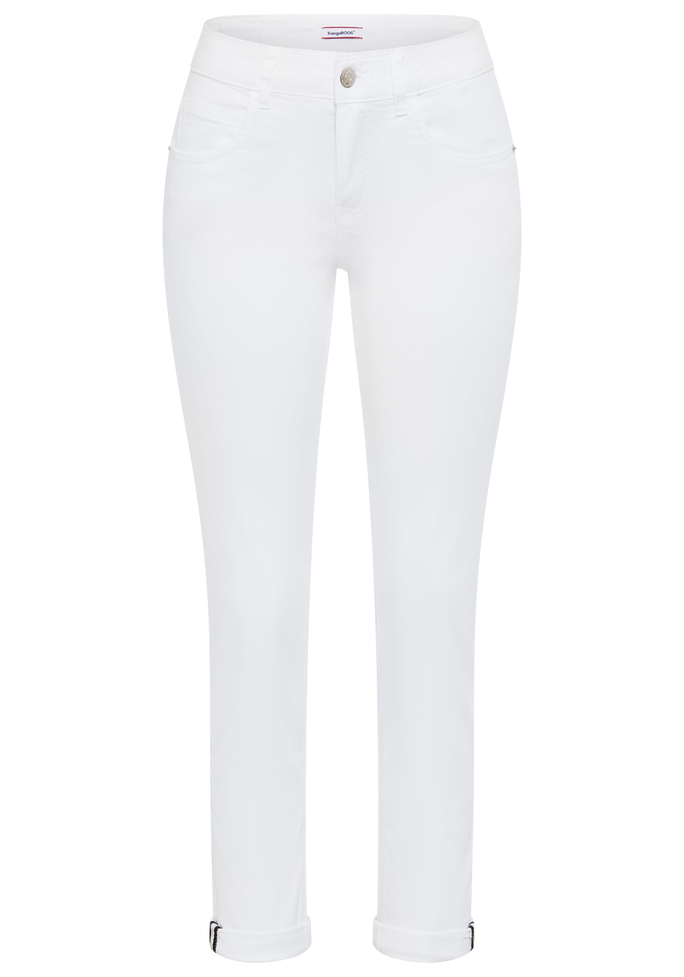 KangaROOS Relax-fit-Jeans »RELAX-FIT HIGH WAIST« knöchelfreie Schnittform,  krempelbare Beinabschlüsse