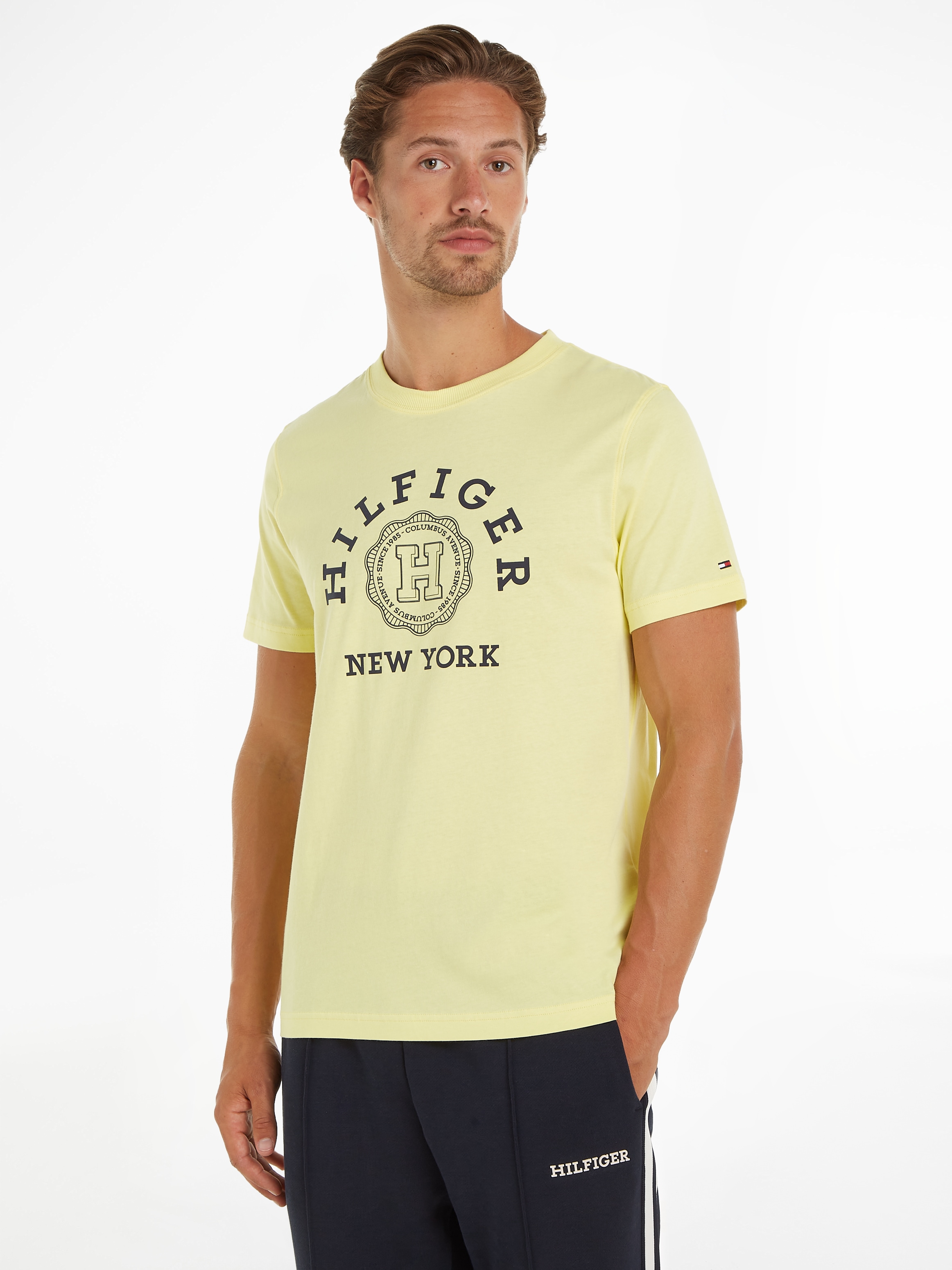 Print-Shirt »HILFIGER COIN TEE«, mit markantem Print