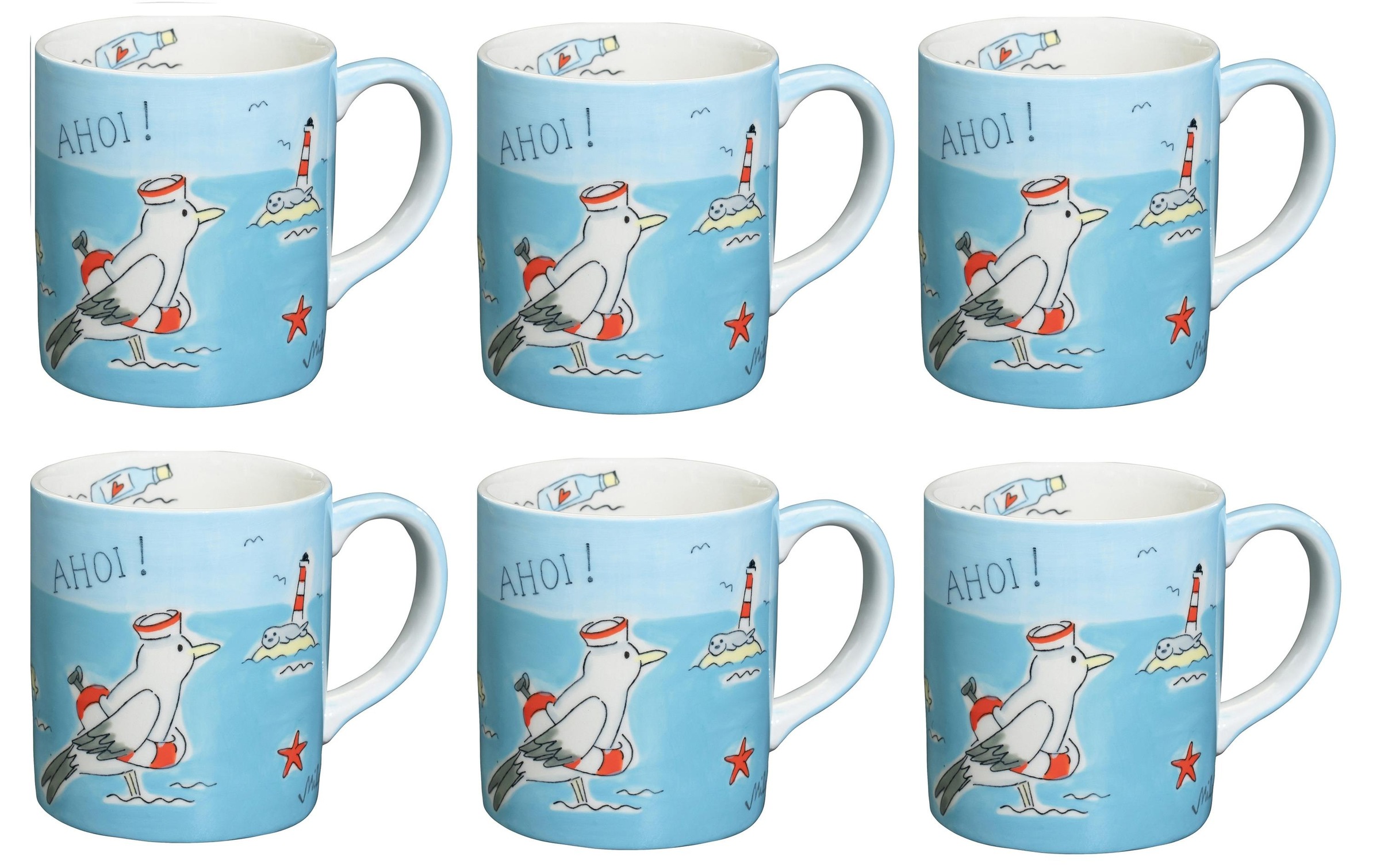 Image of Mila Tasse »Ahoi 500 ml«, (6 tlg.) bei Ackermann Versand Schweiz