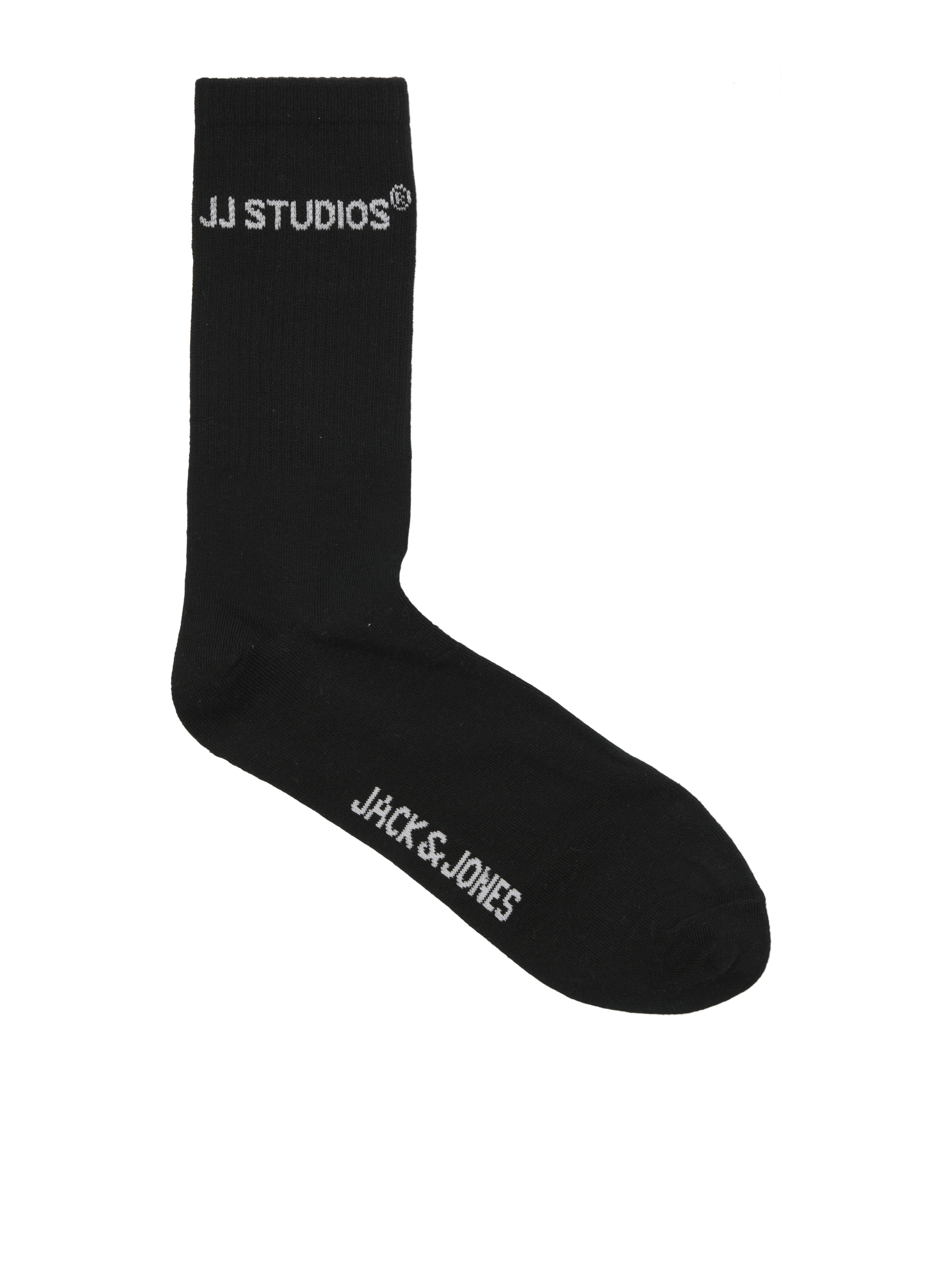 Jack & Jones Chaussettes de loisirs »JACSOHO TENNIS SOCKS 3 PACK NOOS« Paquet, 3 Couple tlg. avec broderie du logo