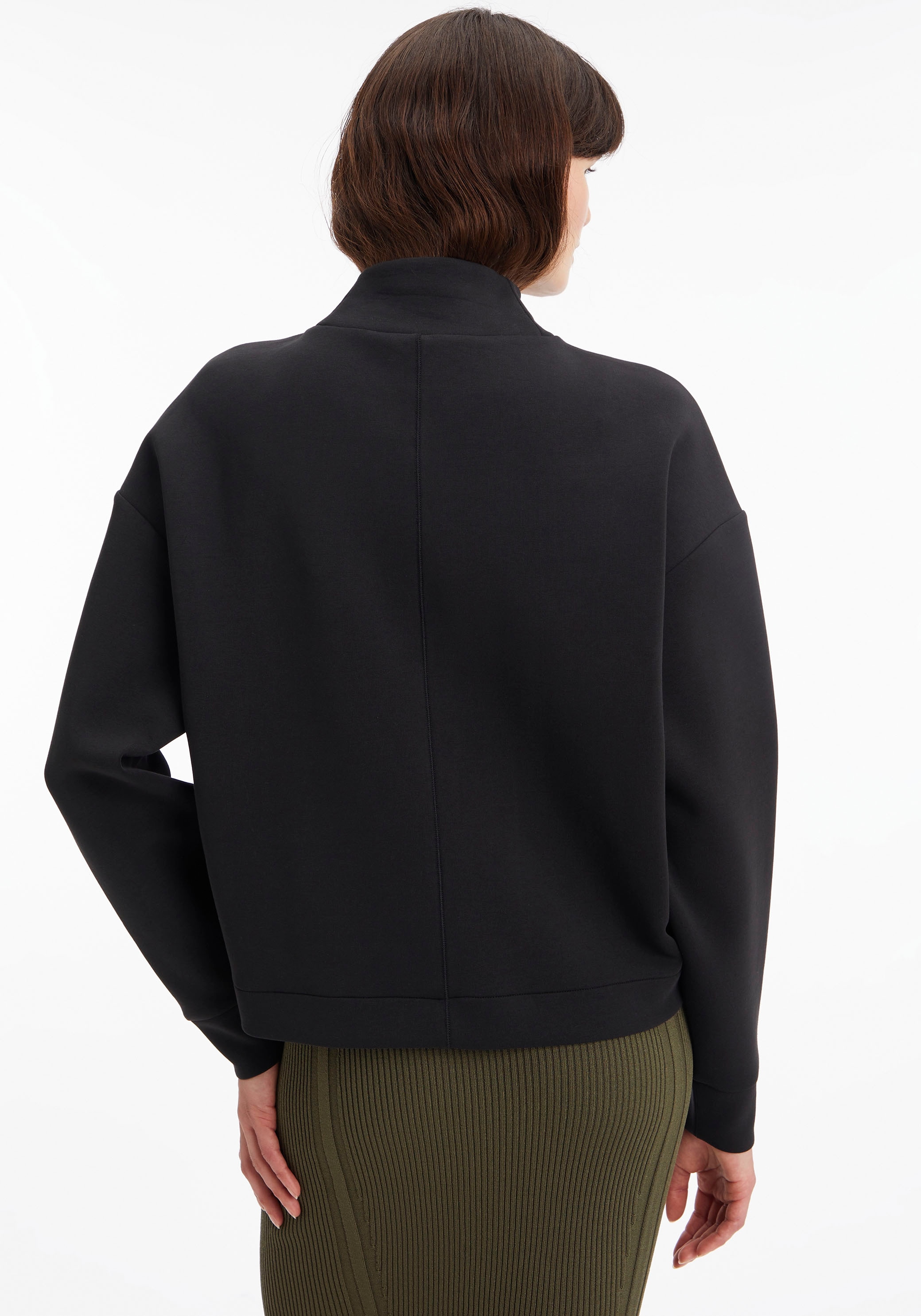 ♕ Calvin Klein Sweatshirt »MINIMAL LOGO HIGH-NK SWEATSHIRT«, mit hohem  Stehkragen versandkostenfrei kaufen