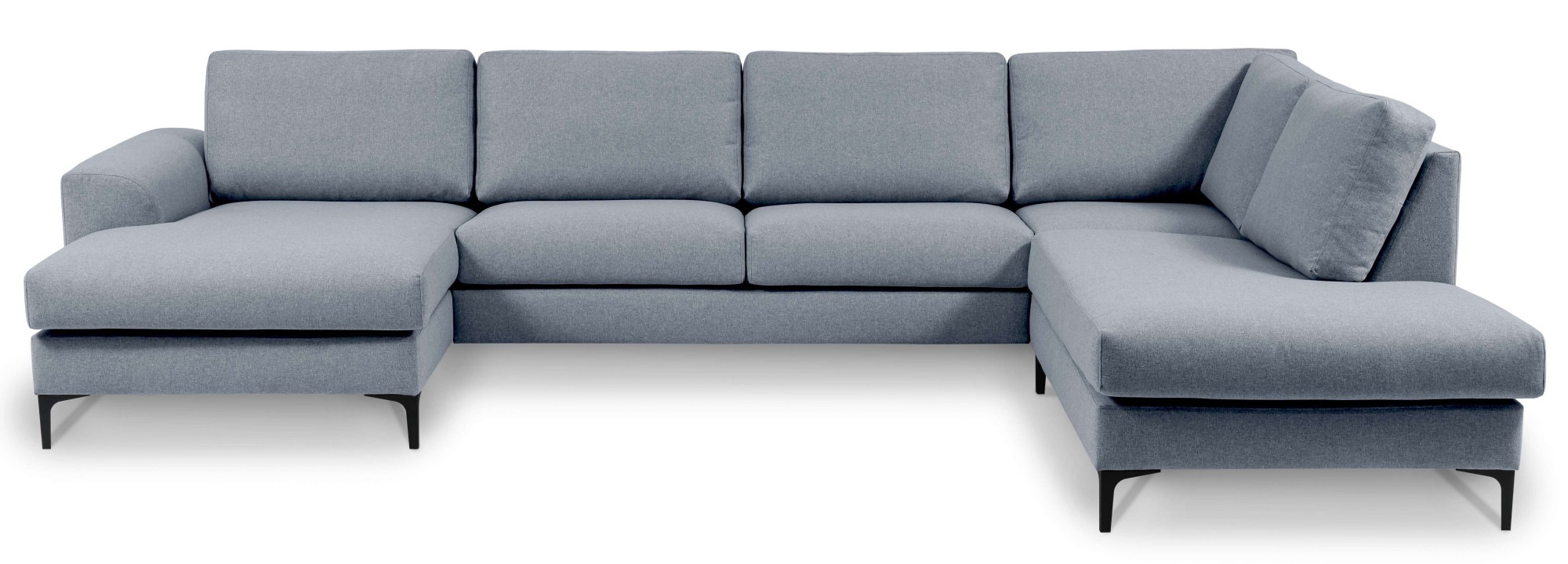 GOODproduct Wohnlandschaft »Henry« mit Metallbeinen, in modernem Design