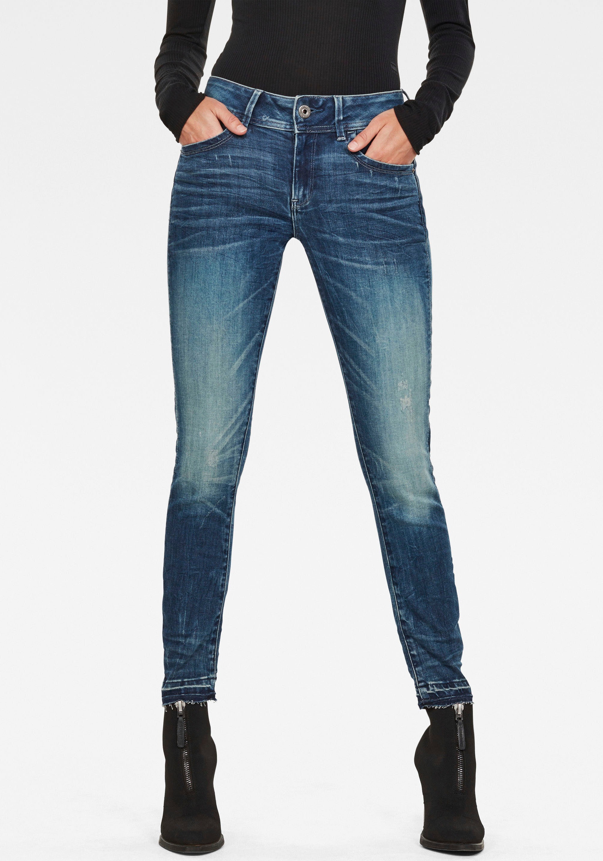 Skinny-fit-Jeans »Lynn Mid Skinny rp Ankle«