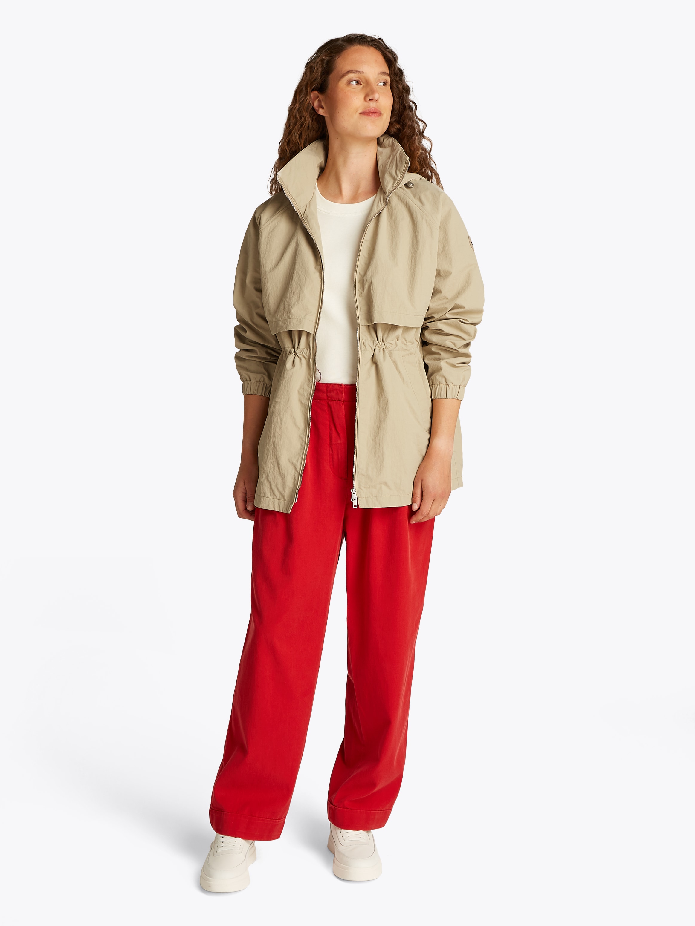 Tommy Hilfiger Windbreaker »NYLON CRINKLE WINDBREAKER«, in Crinkle-Qualität