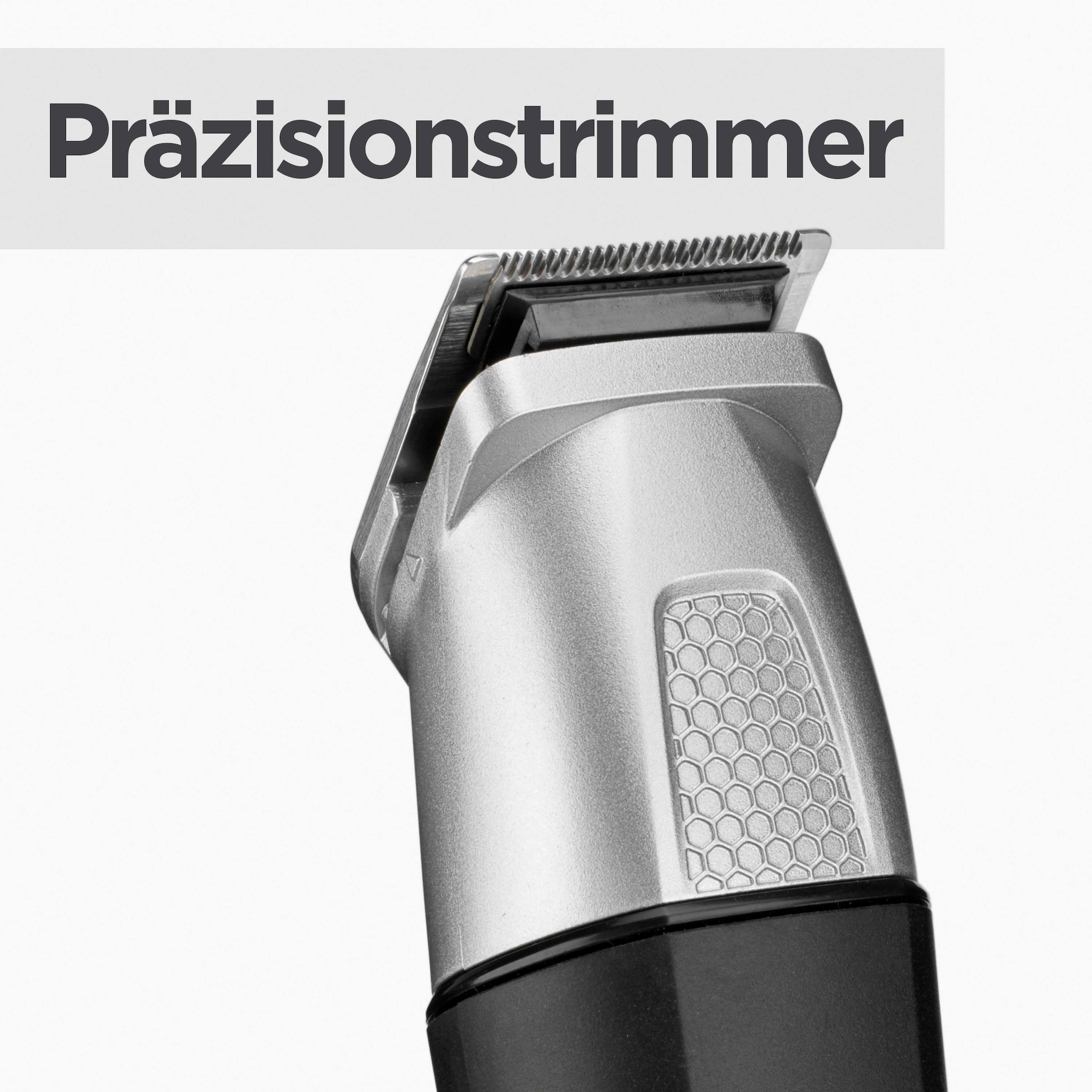 BaByliss Multifunktionstrimmer »Lithium Power 11-in-1 Multitrimmer MT812E« 5 Aufsätze Leistungsstarker Motor, 11-in-1 Funktion, präzise Klingen, ergonomisch