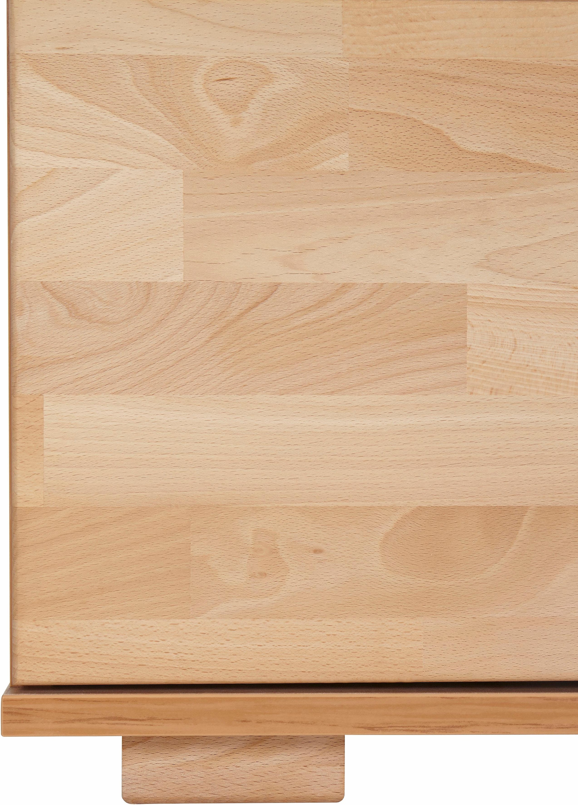 Home affaire Sideboard »Ribe,150cm breit,40 cm tief,Fronten Massivholz,6 Fächer«