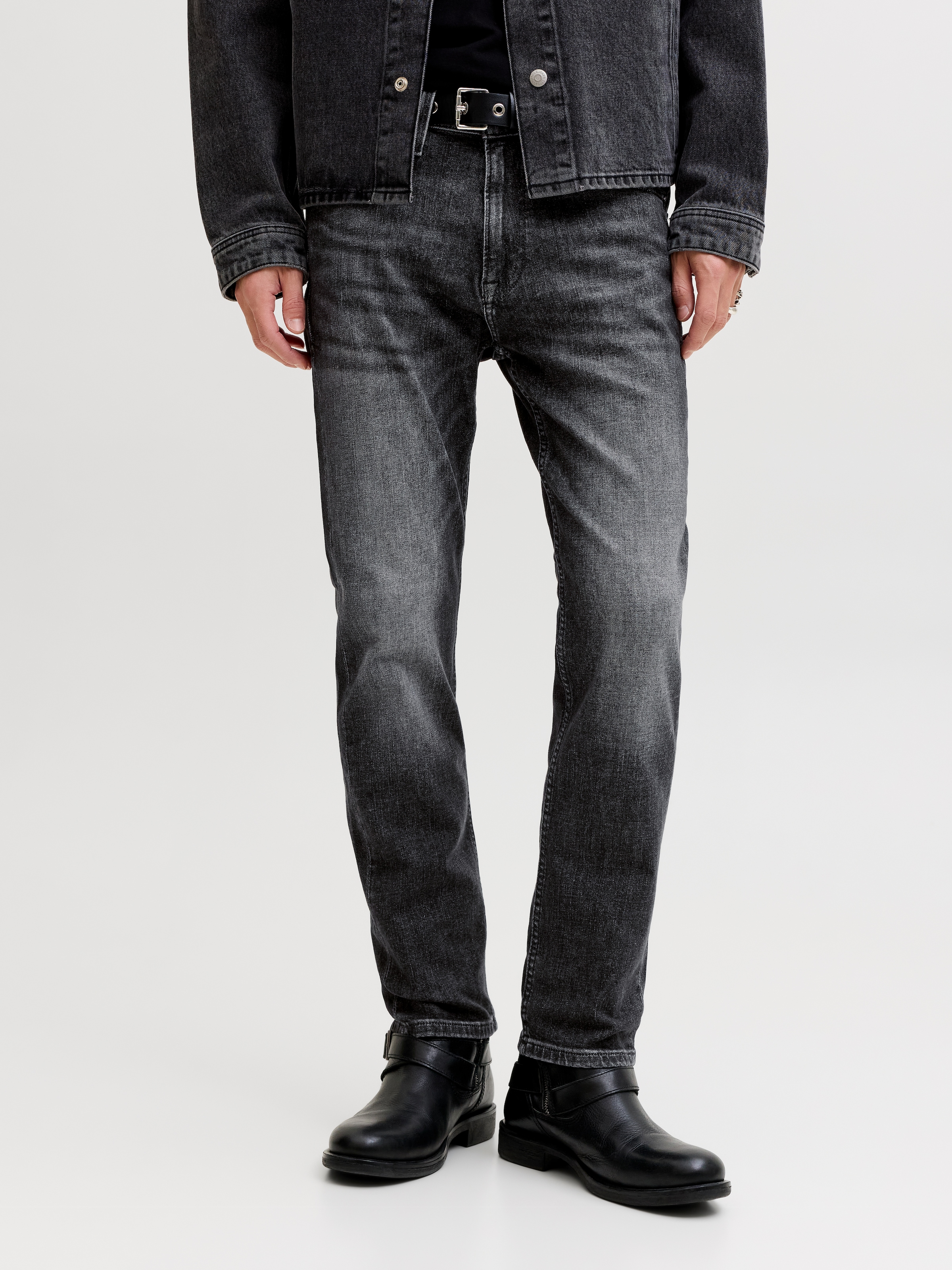 Image of Jack & Jones Regular-fit-Jeans "JJICLARK JJVINTAGE NOOS" Baumwollmischung, regular fit