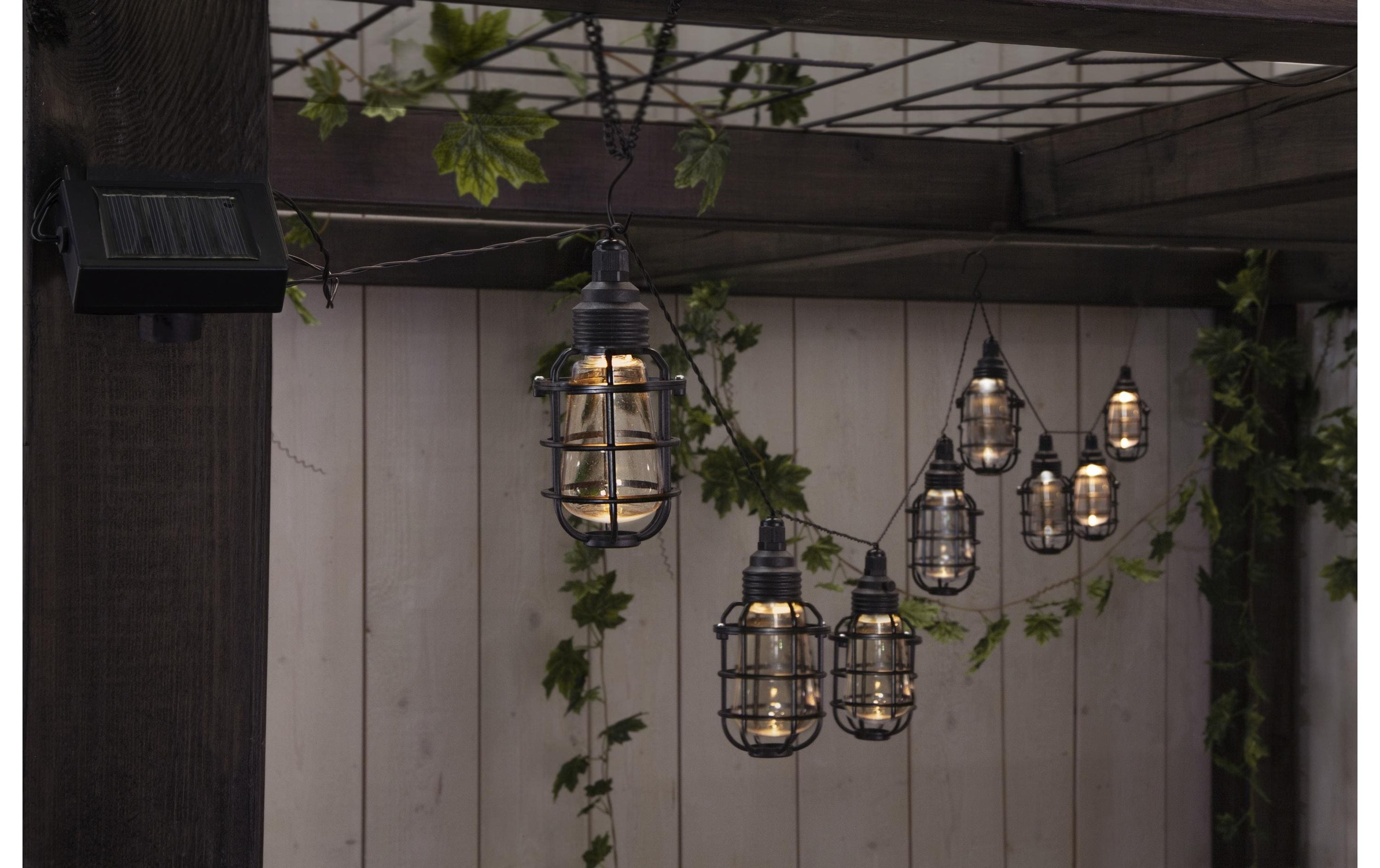 Parforce Traditional Hunting LED-Lichterkette »Star Trading Solar«, 8 St.-flammig