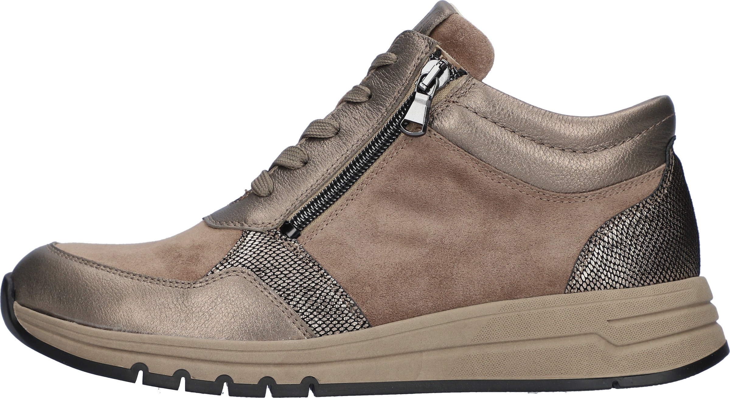 Waldläufer Schnürboots »H-APRIL«  High Top Sneaker, Schnürstiefelette mit Reissverschlüssen