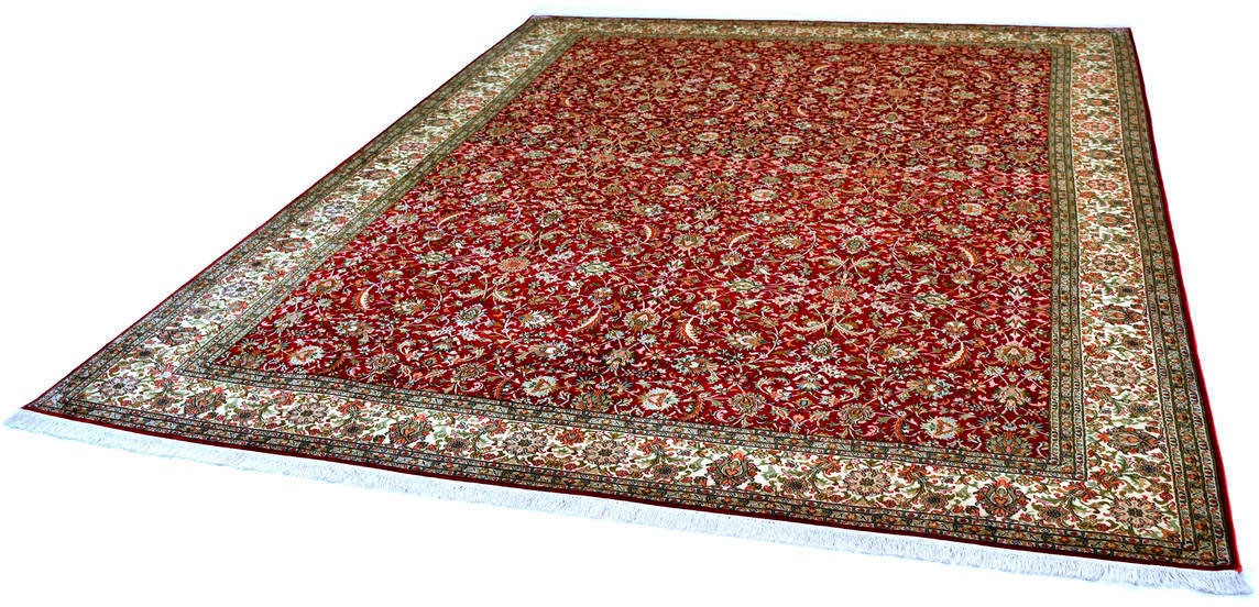 Image of Kayoom Seidenteppich »Allover 6950«, rechteckig, 10 mm Höhe, Einzelstück mit Zertifikat, Wohnzimmer bei Ackermann Versand Schweiz