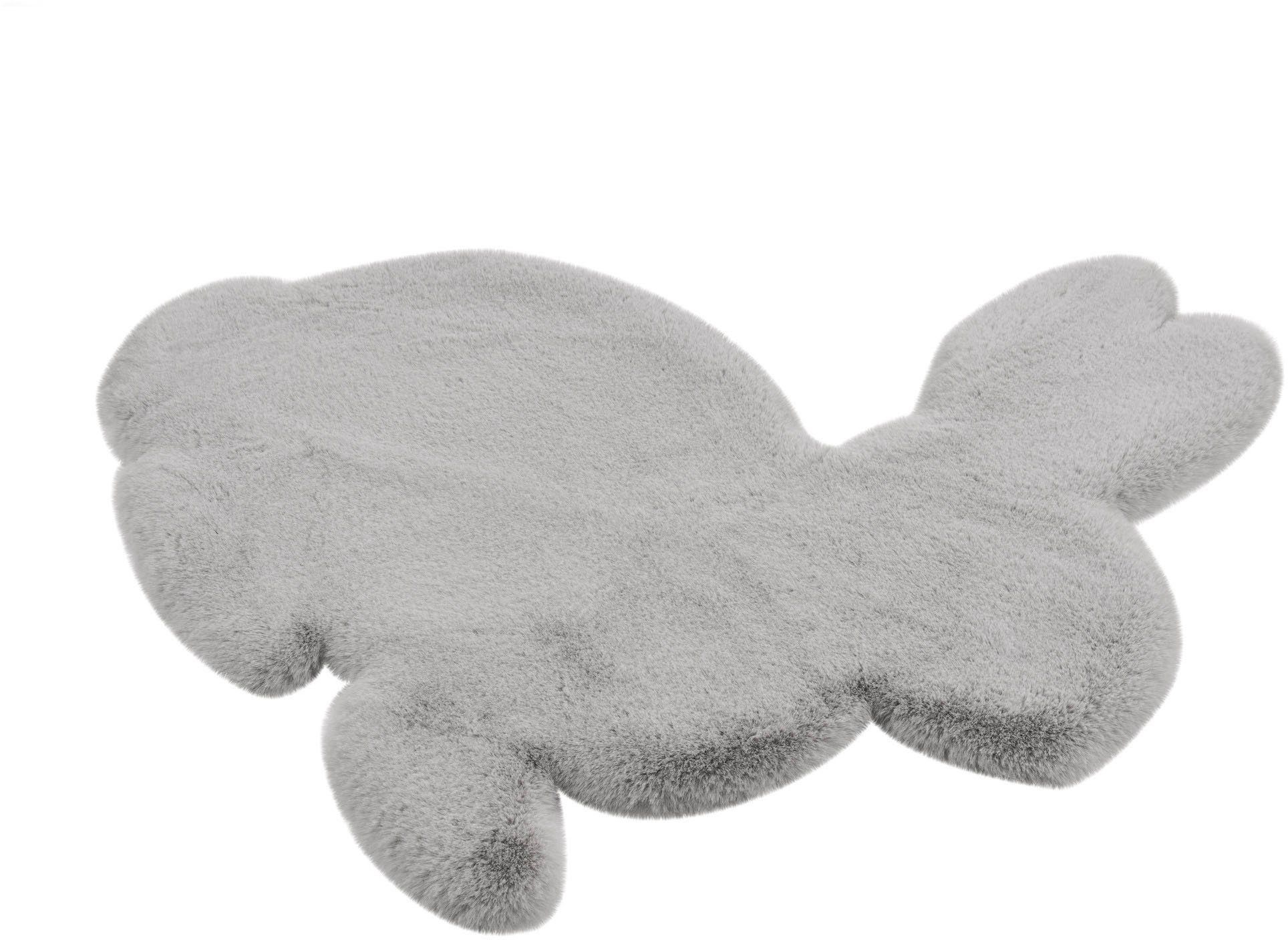 Image of calo-deluxe Kinderteppich »Kids-750«, Motivform, 36 mm Höhe, Kunstfell, Motiv Hase bei Ackermann Versand Schweiz